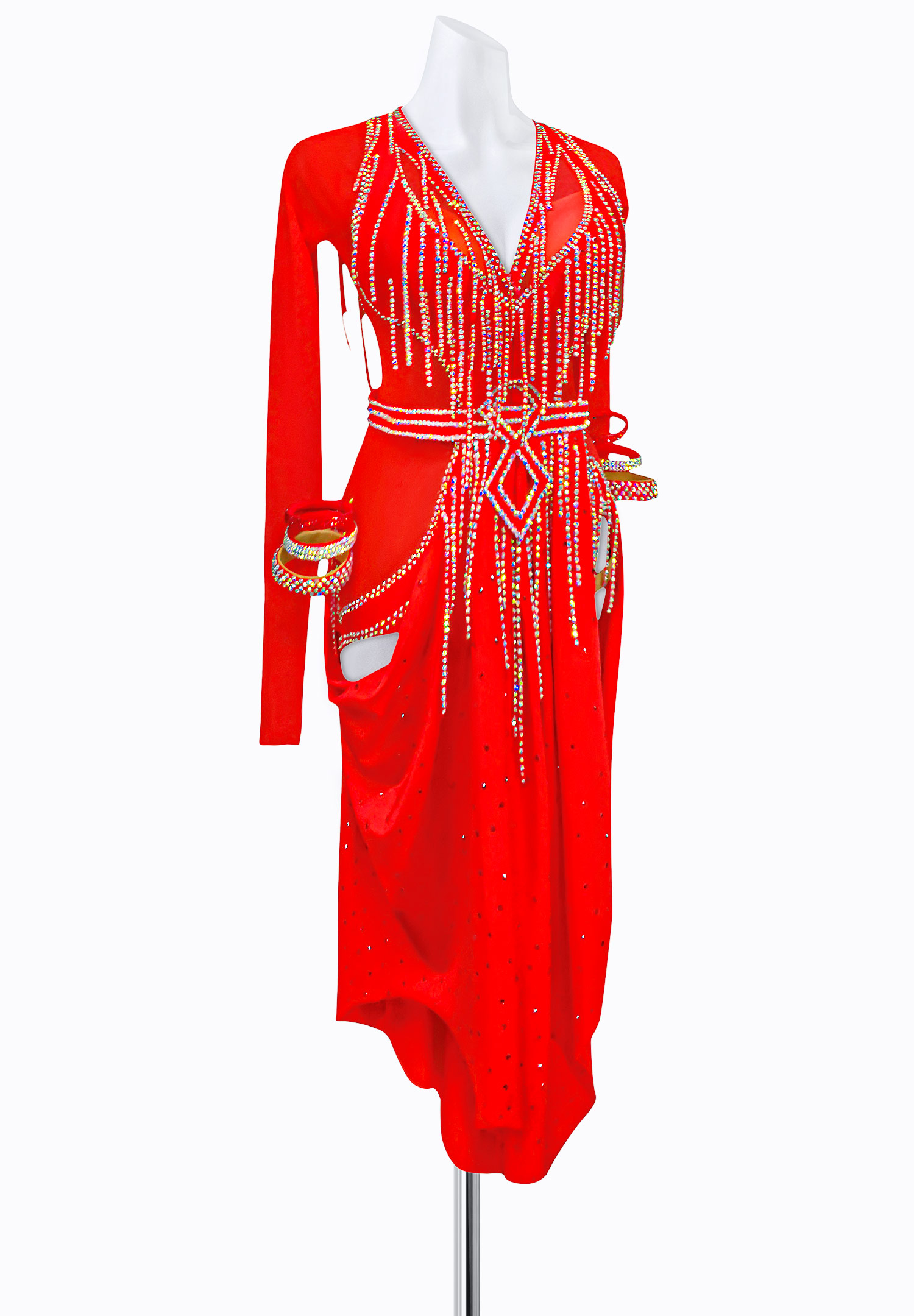Infinite Blaze Latin Dress AM-L3124