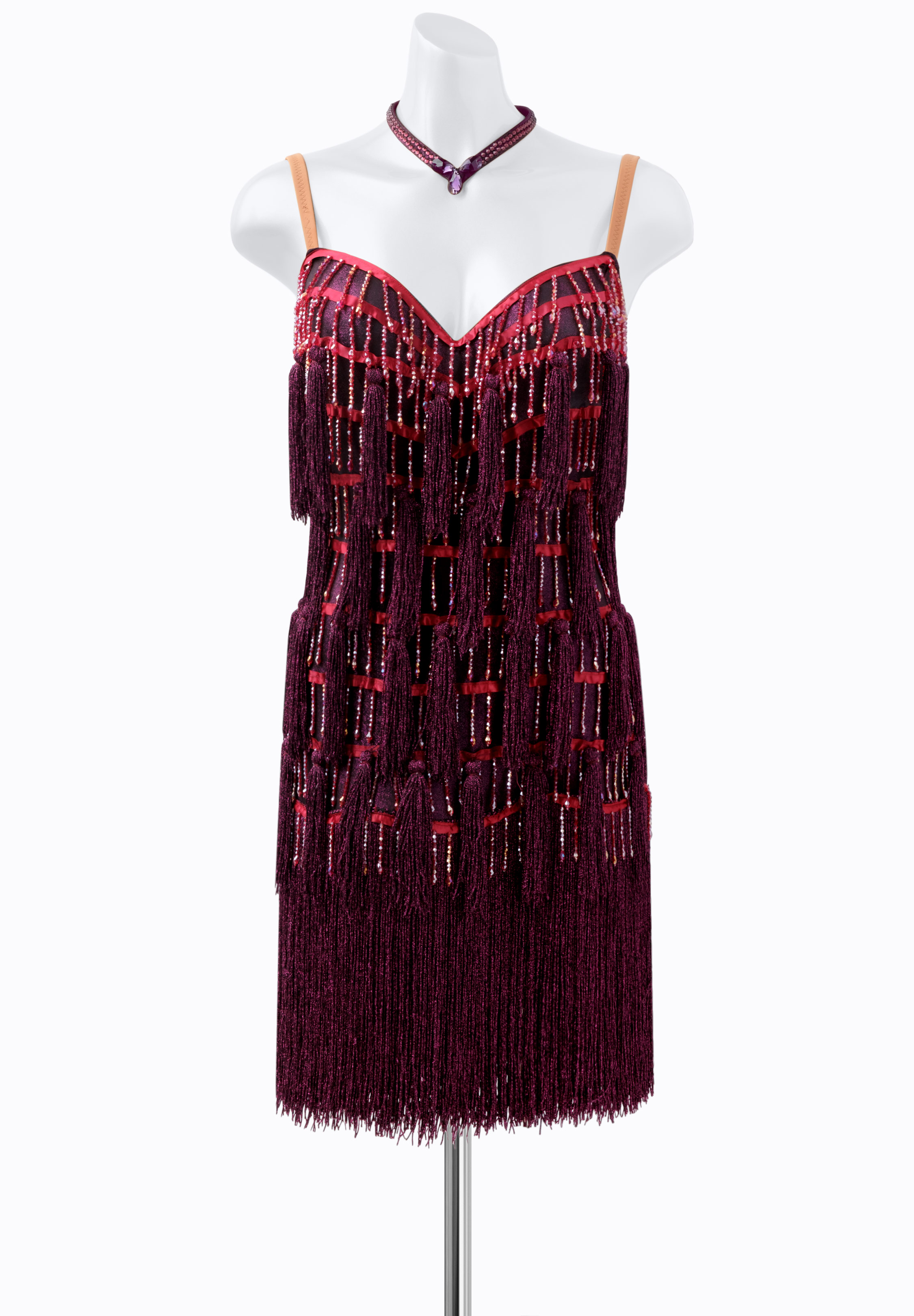 Infinite Tassel Latin Dress PR-L205018