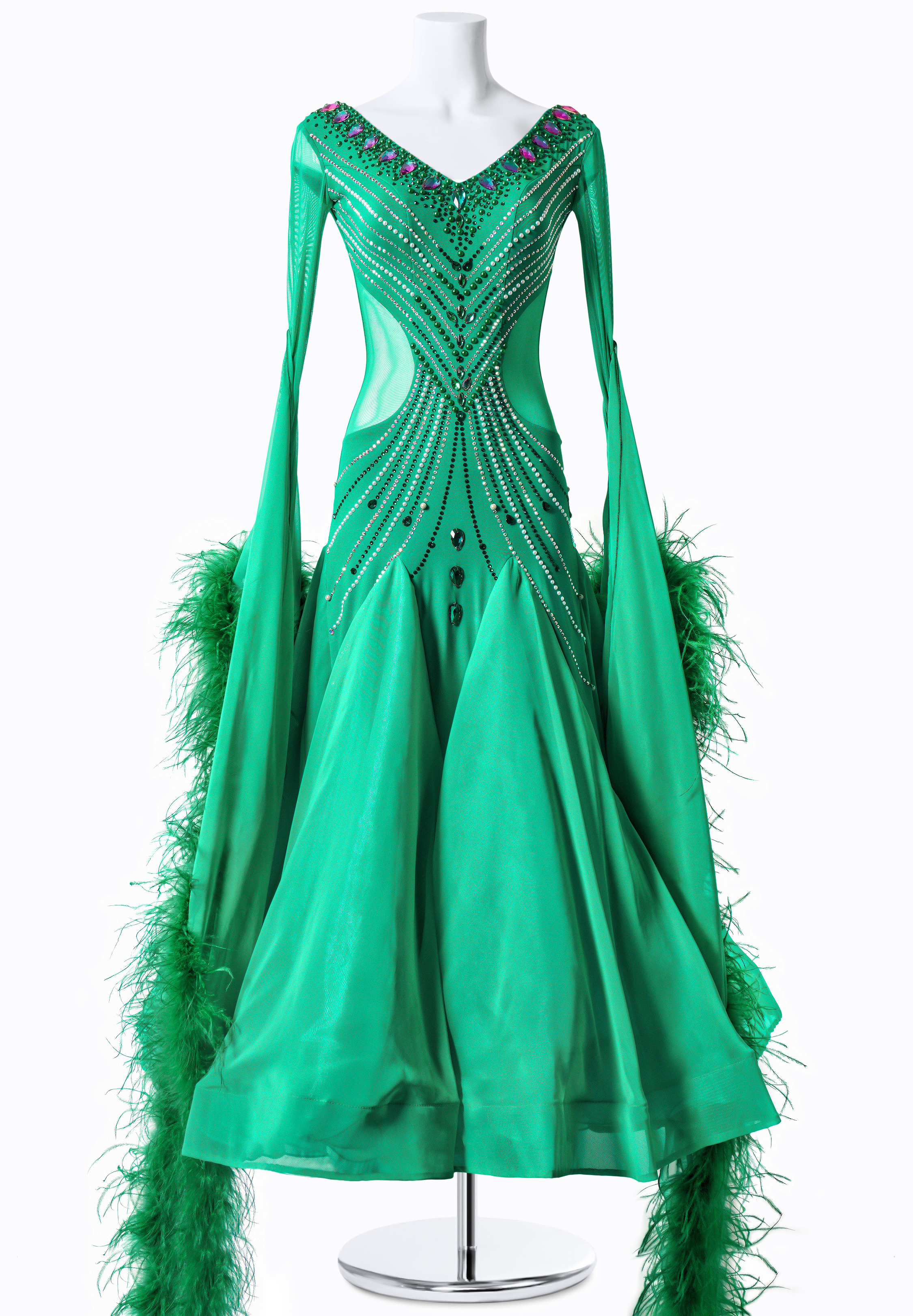 Into The Wild Ballroom Performance Gown MF-B0083