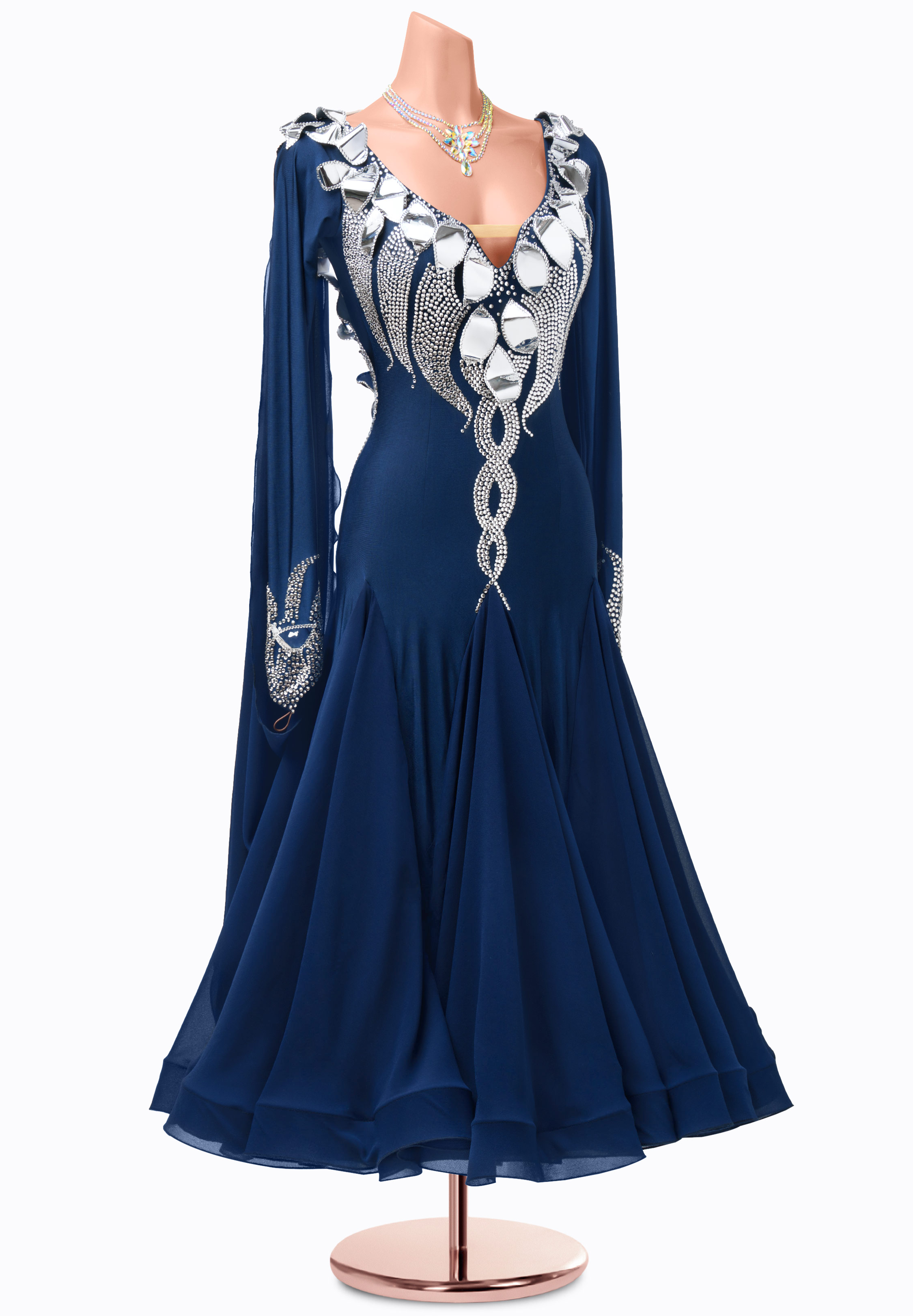 Intricate Reflection Ballroom Dress AM-B3115