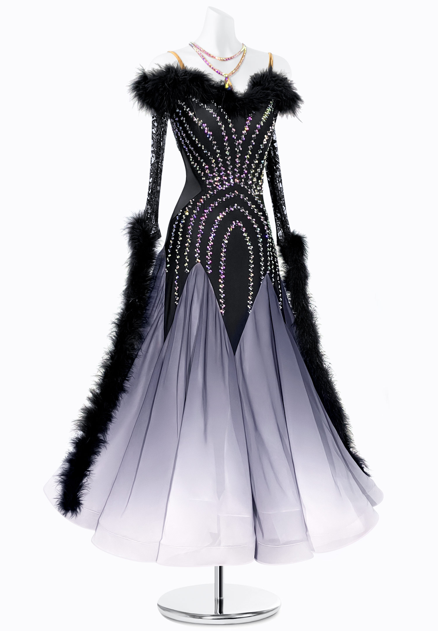 Misty Sequin Ballroom Gown JT-B4757