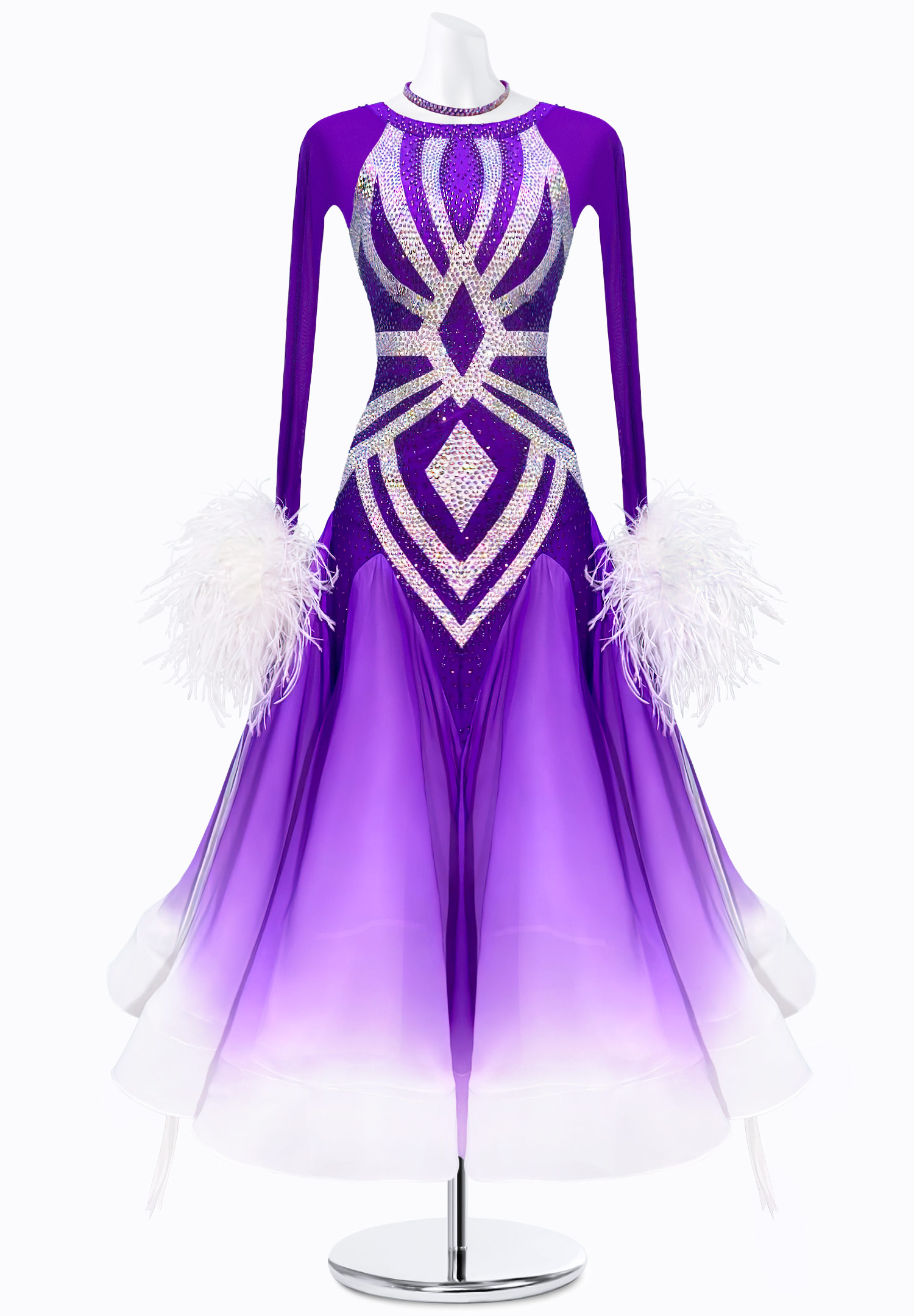 Ombre Dream Ballroom Gown JT-B4774