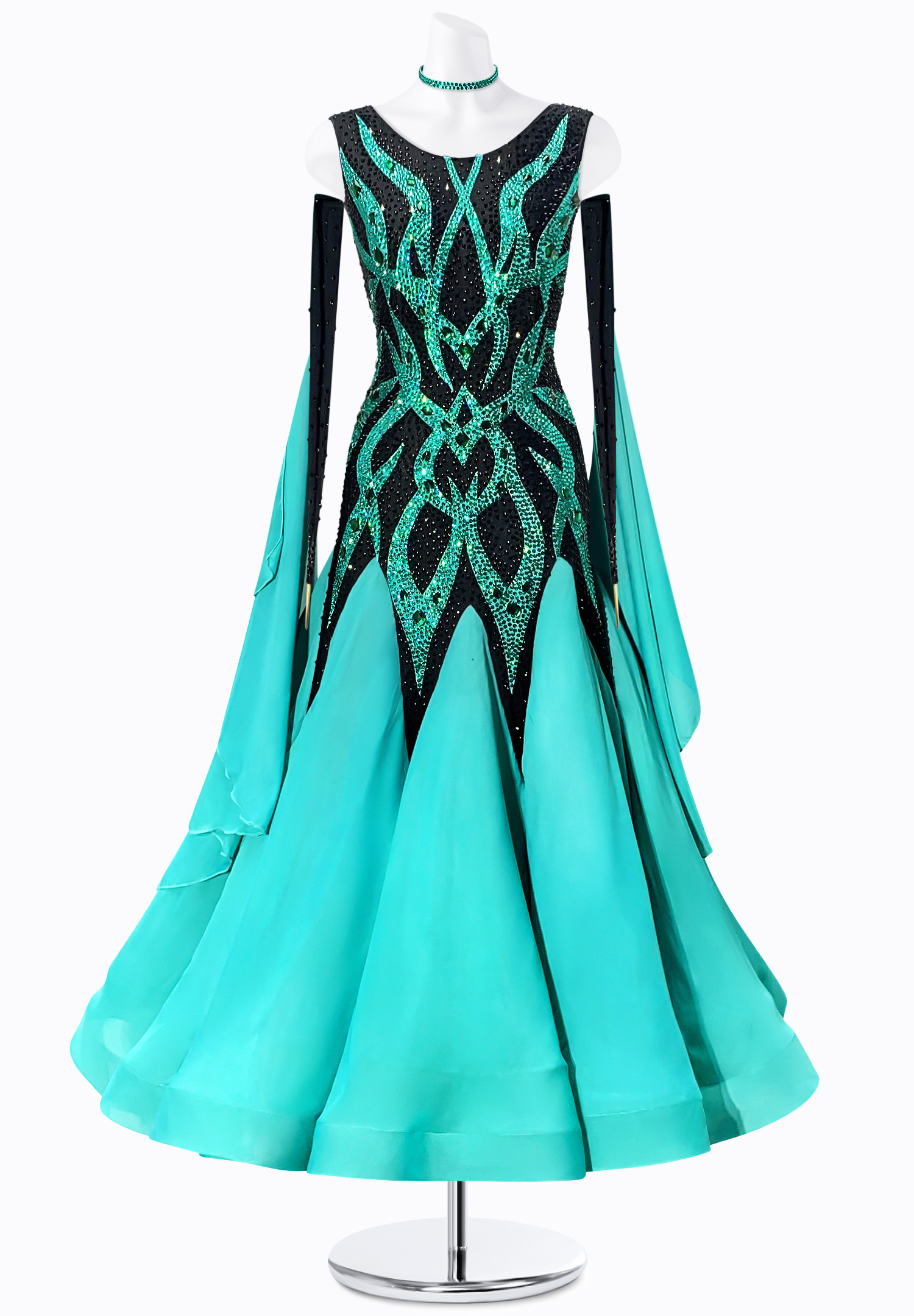 Night Lagoon Ballroom Gown JT-B4850