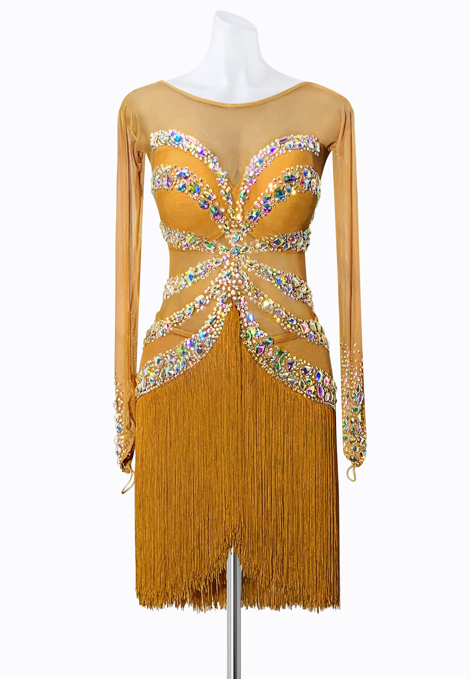 Crystal Sands Latin Dress JT-L2302