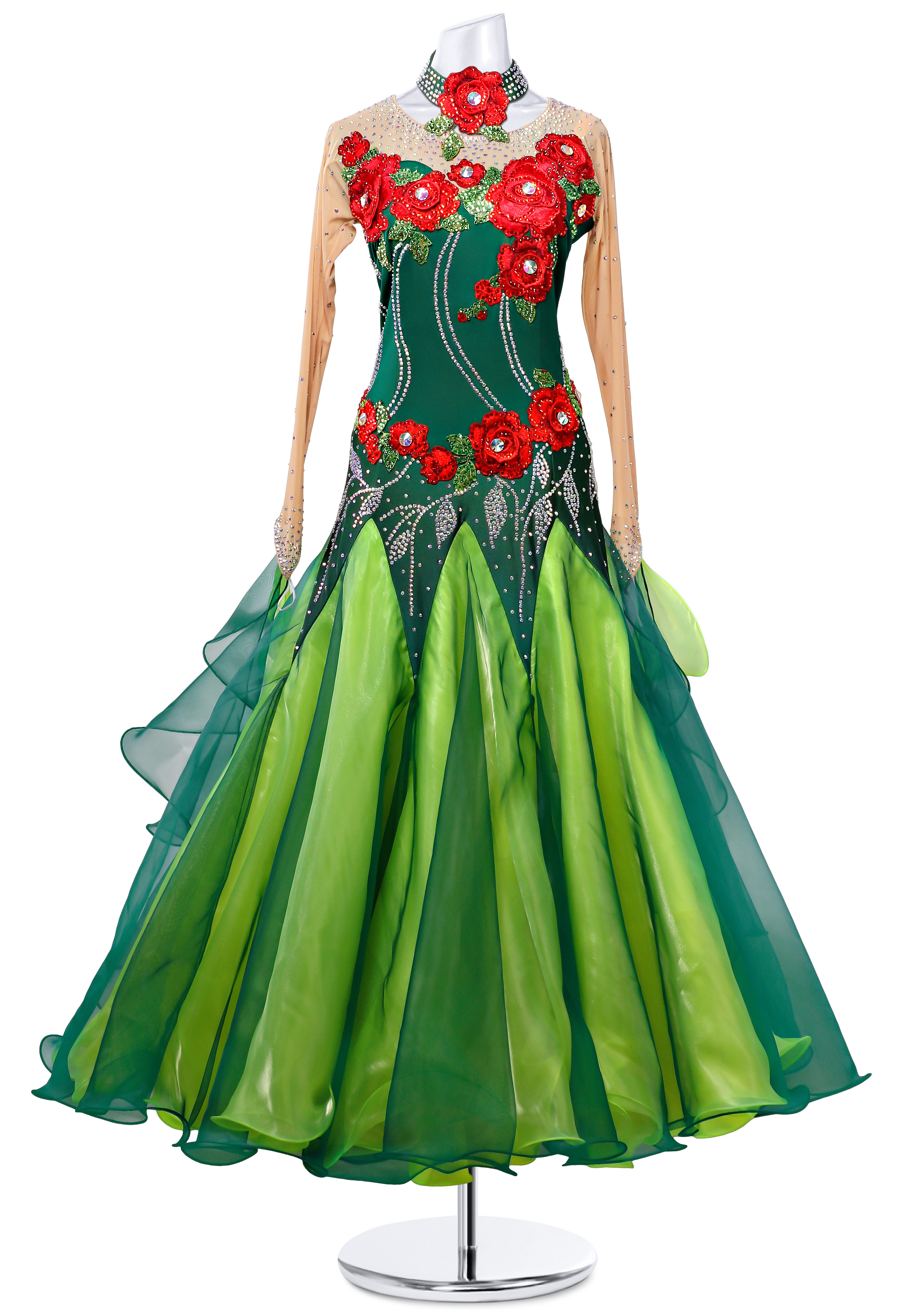 Jungle Secret Ballroom Dress MQ-B237