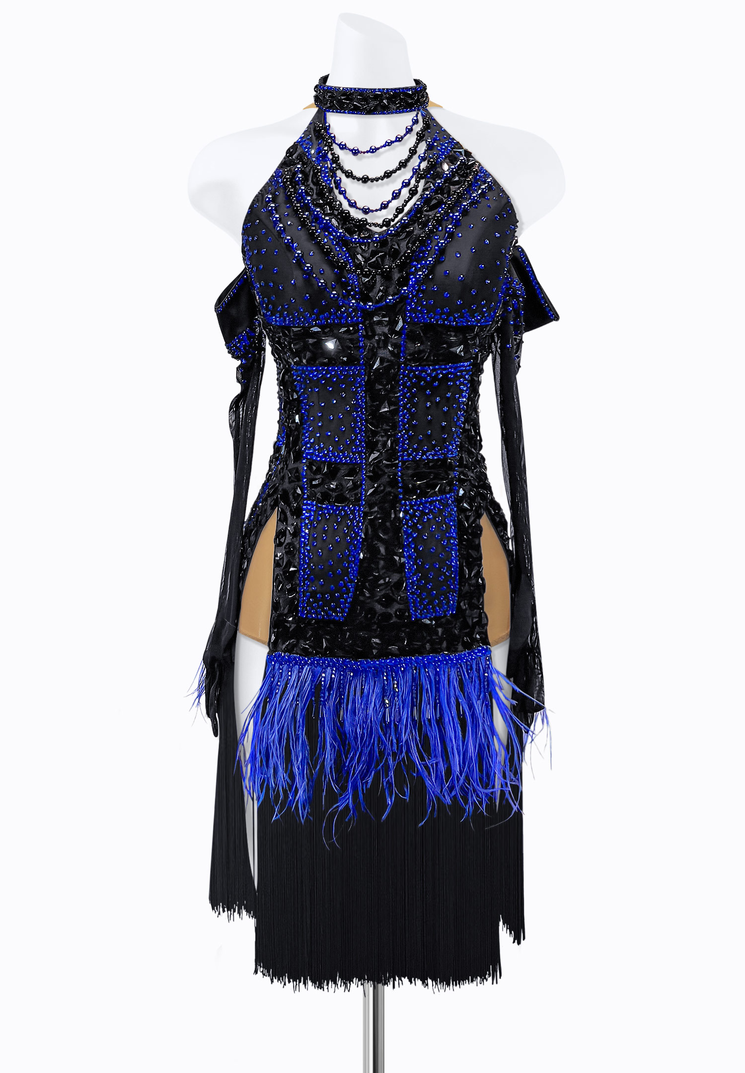 Midnight Sparkle Latin Dress PR-L240051