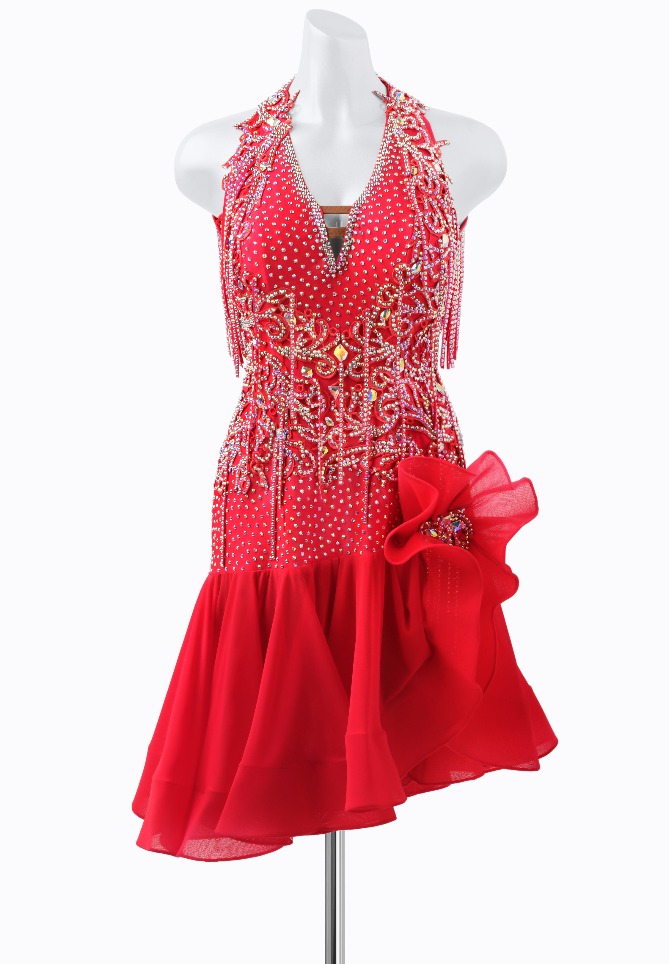 Fiery Motion Latin Dress PR-L240040
