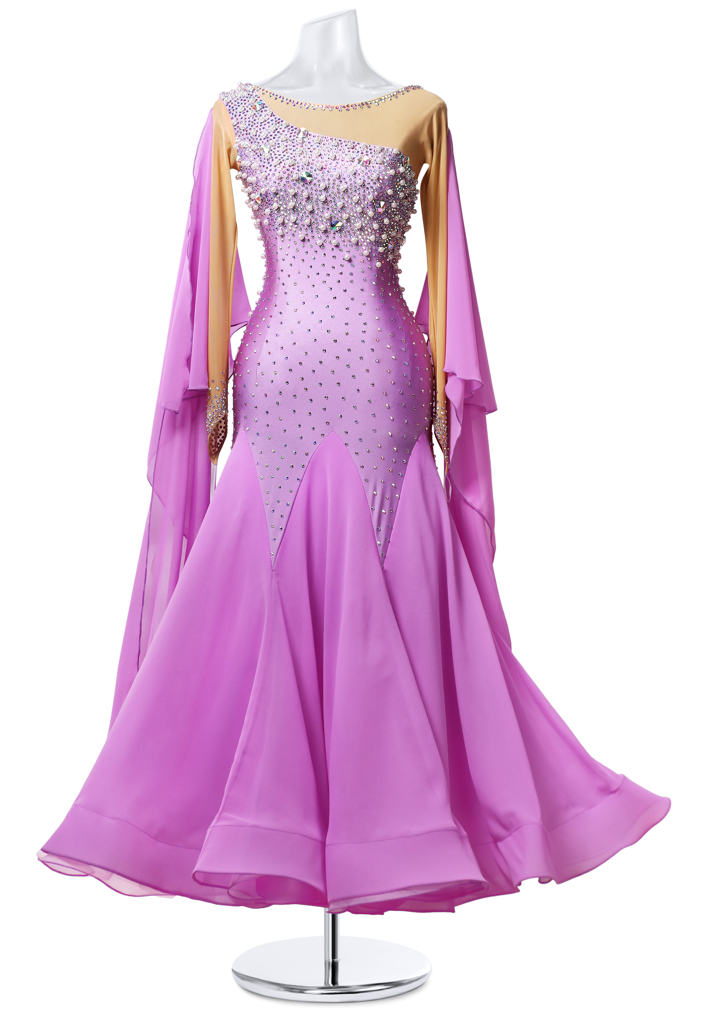 Lilac Whisper Ballroom Costume MQ-B276