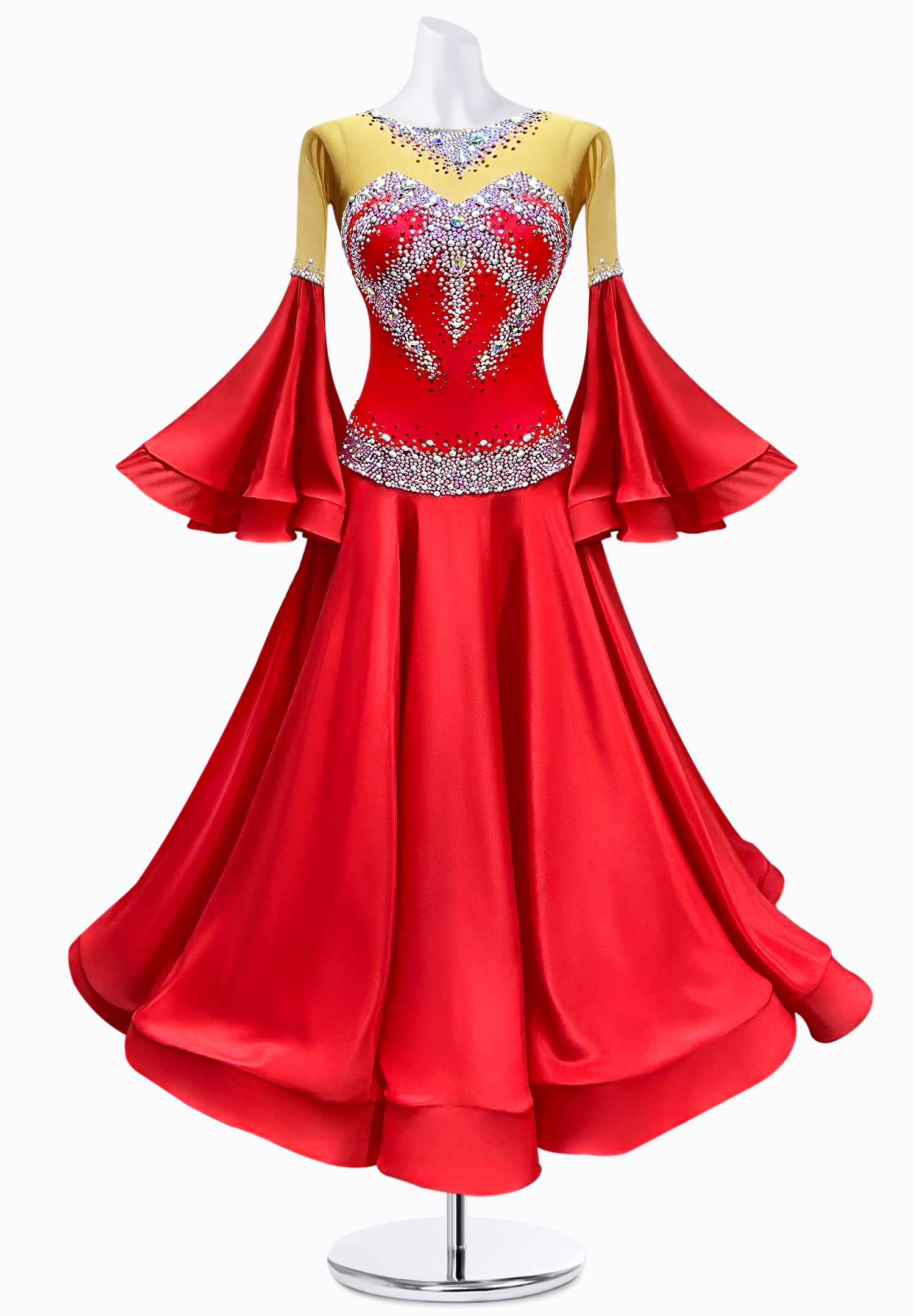 Luminous Blaze Ballroom Gown JT-B4232A