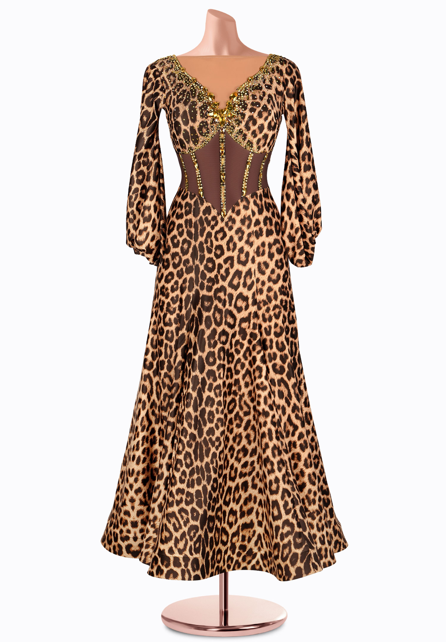 Exotic Bishop Ballroom Gown TID-BM1012