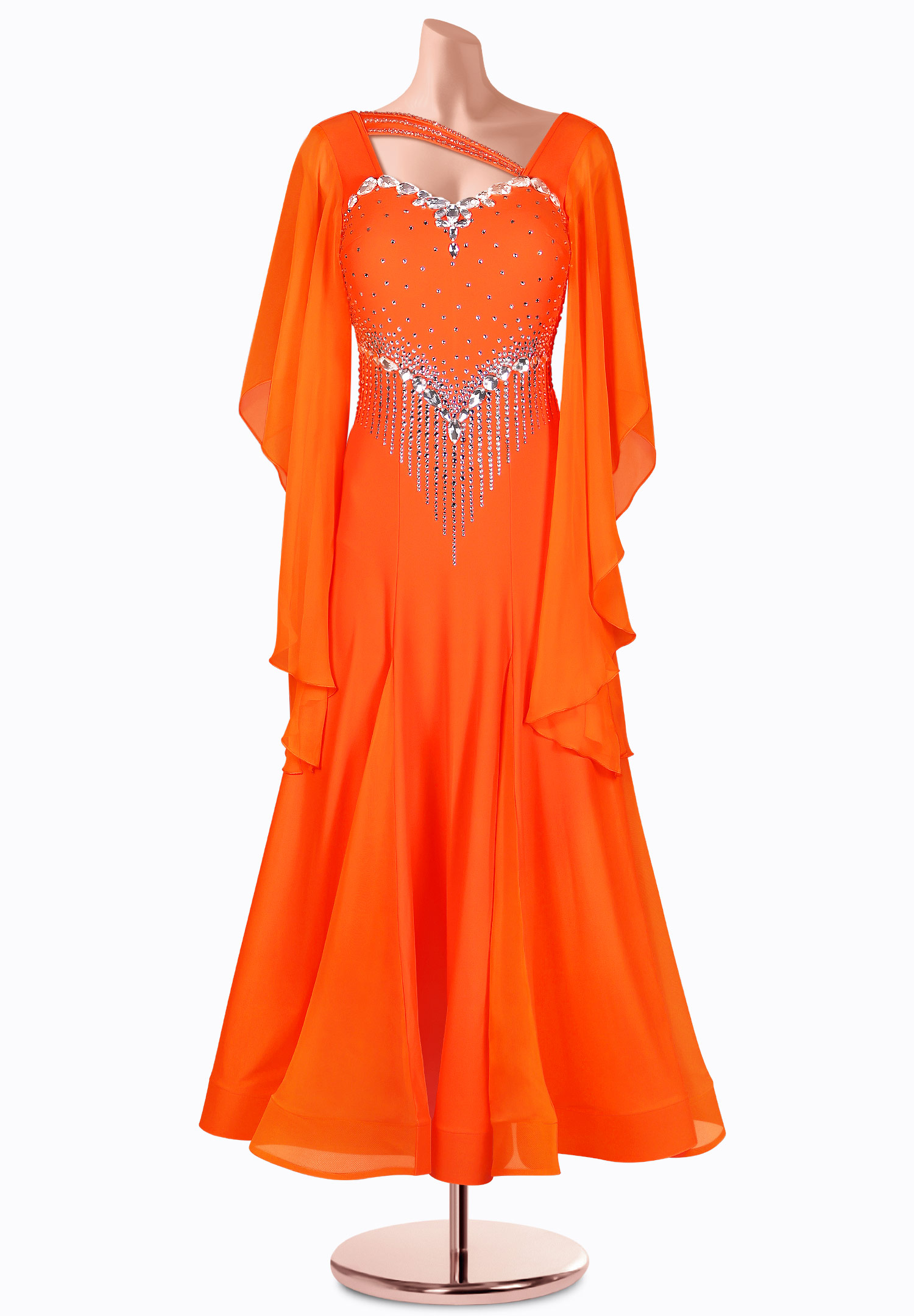 Sunset Sweetheart Ballroom Gown TID-BM1013