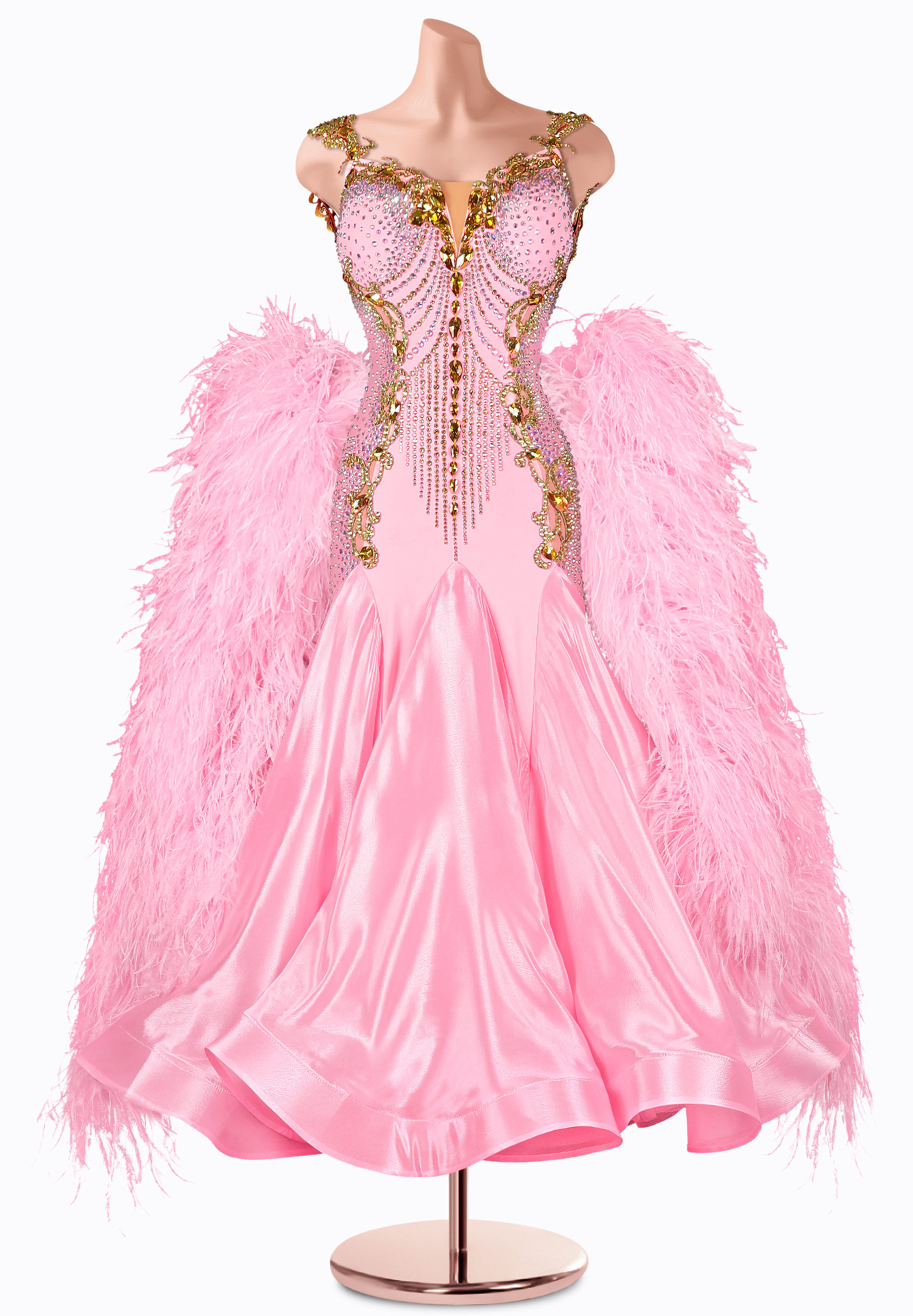 Ornate Desire Ballroom Gown TID-BM1021