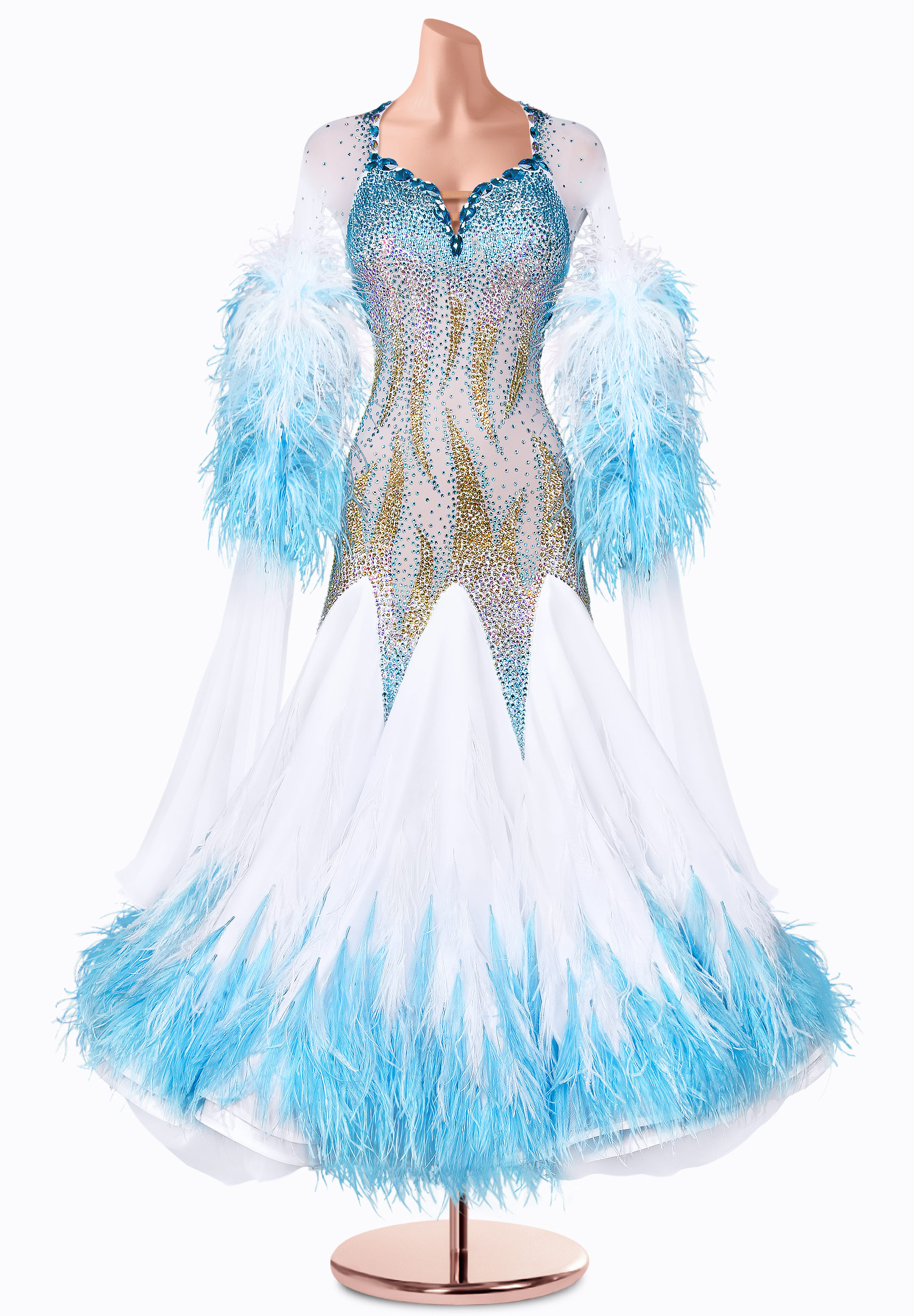 Euphoric Embrace Ballroom Gown TID-BM1070