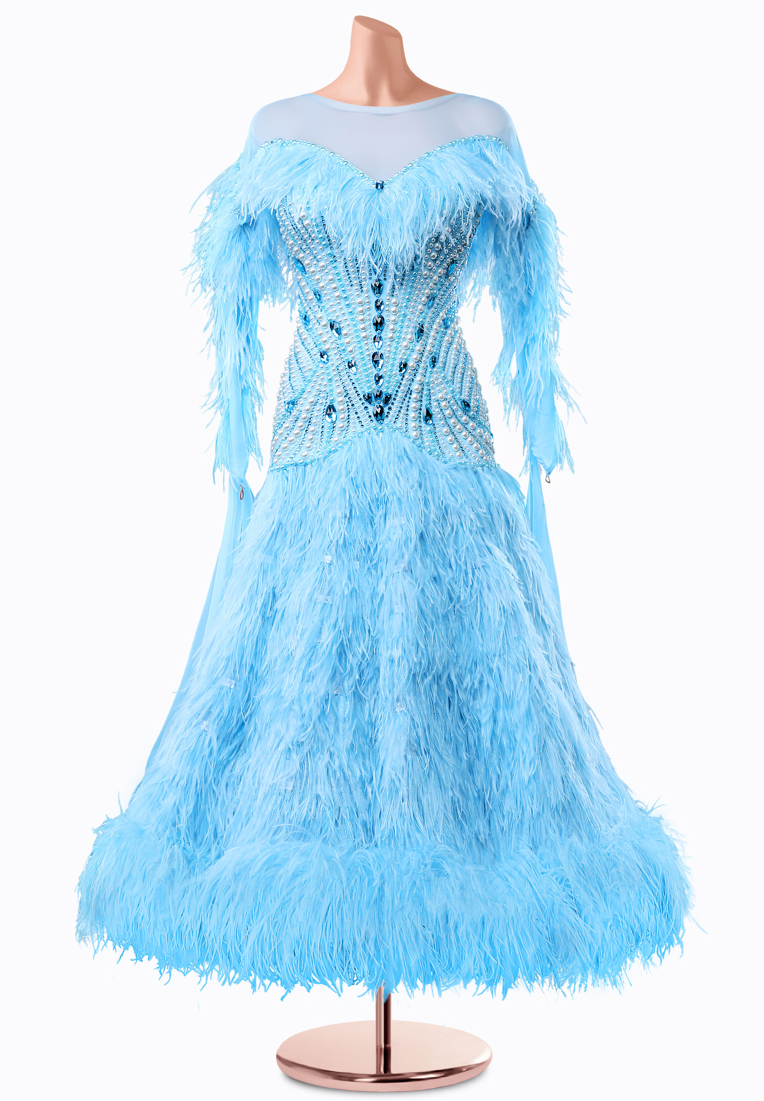 Pearly Siren Ballroom Gown TID-BM0509