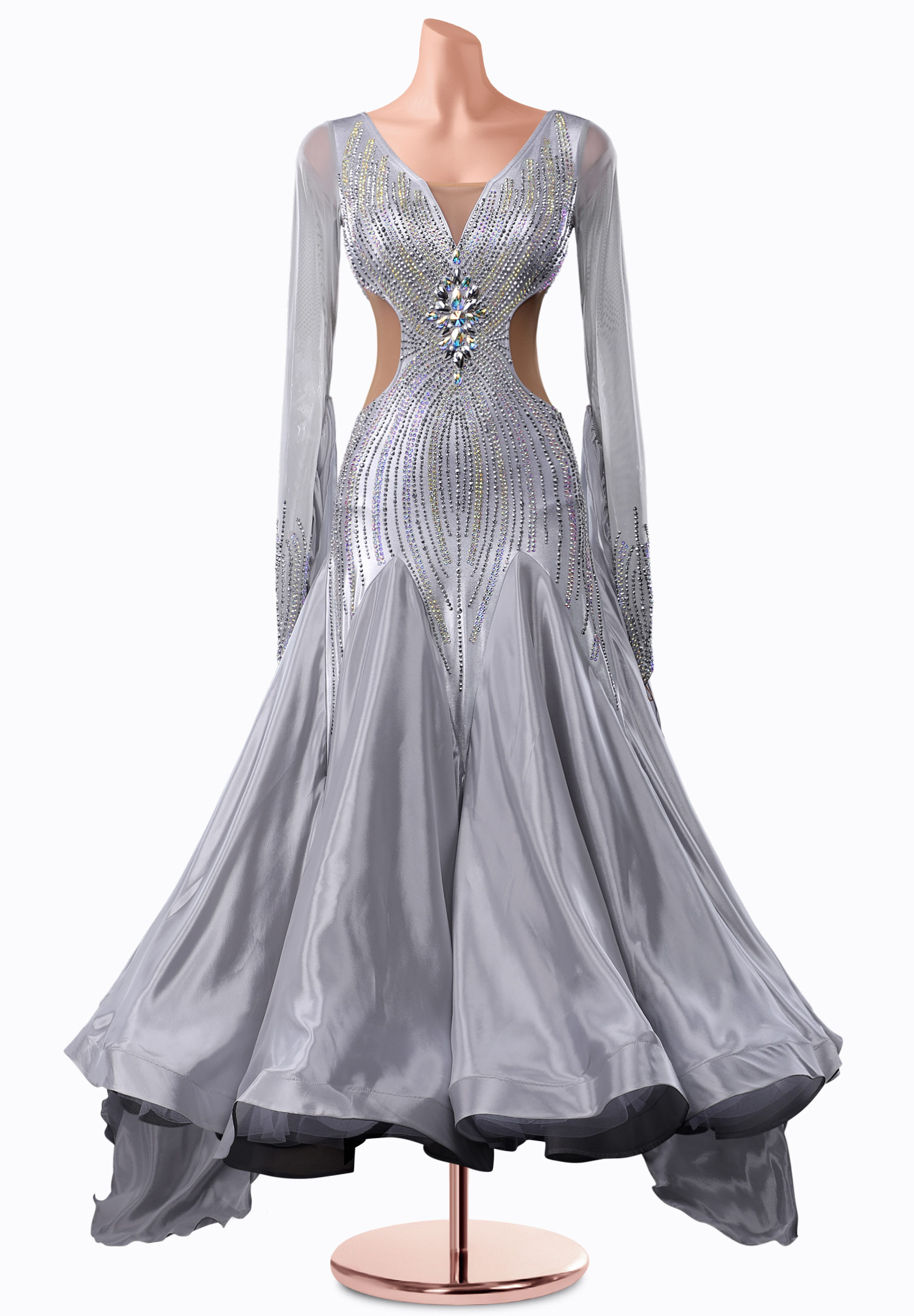 Metallic Siren Ballroom Gown TID-BM0510