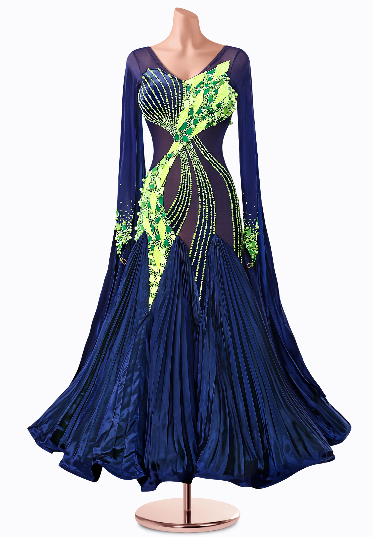 Neon Embrace Ballroom Gown TID-BM0547