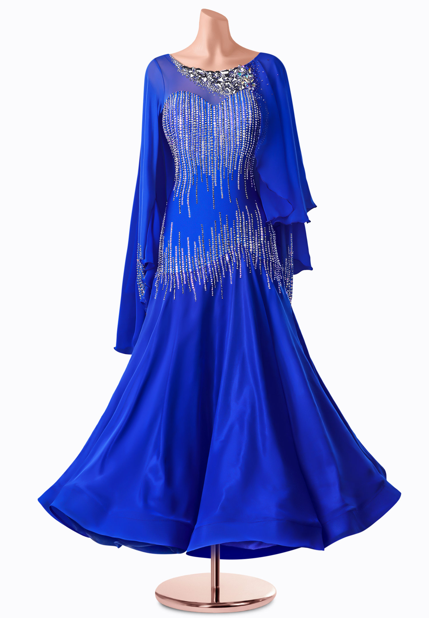 Pacific Flow Ballroom Gown TID-BM0558