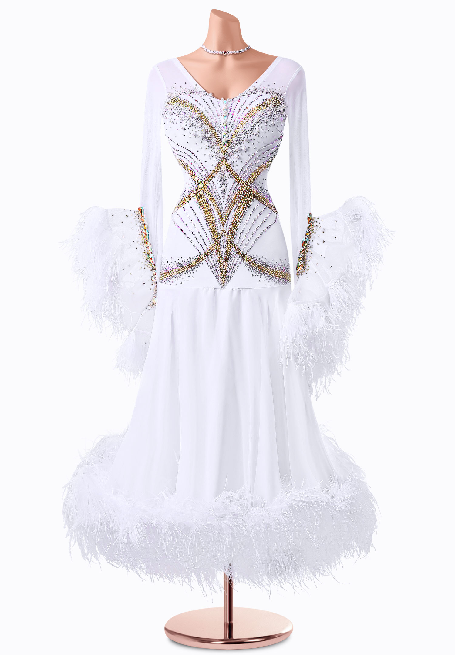 Purity Siren Ballroom Gown TID-BM0583