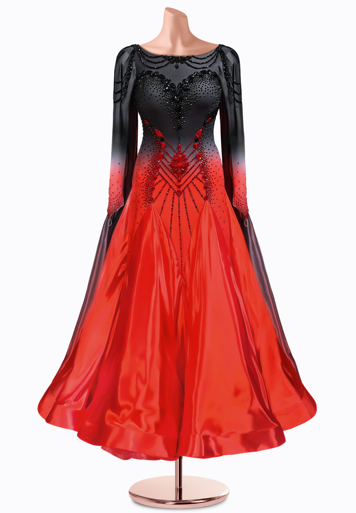 Ombre Thrill Ballroom Gown TID-BM0728