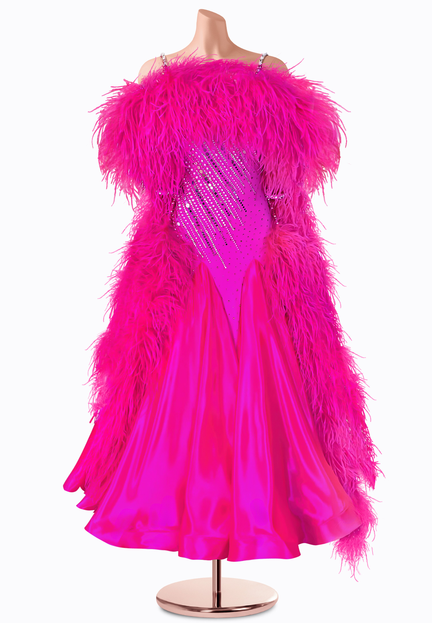 Soft Whisper Ballroom Gown TID-BM0739