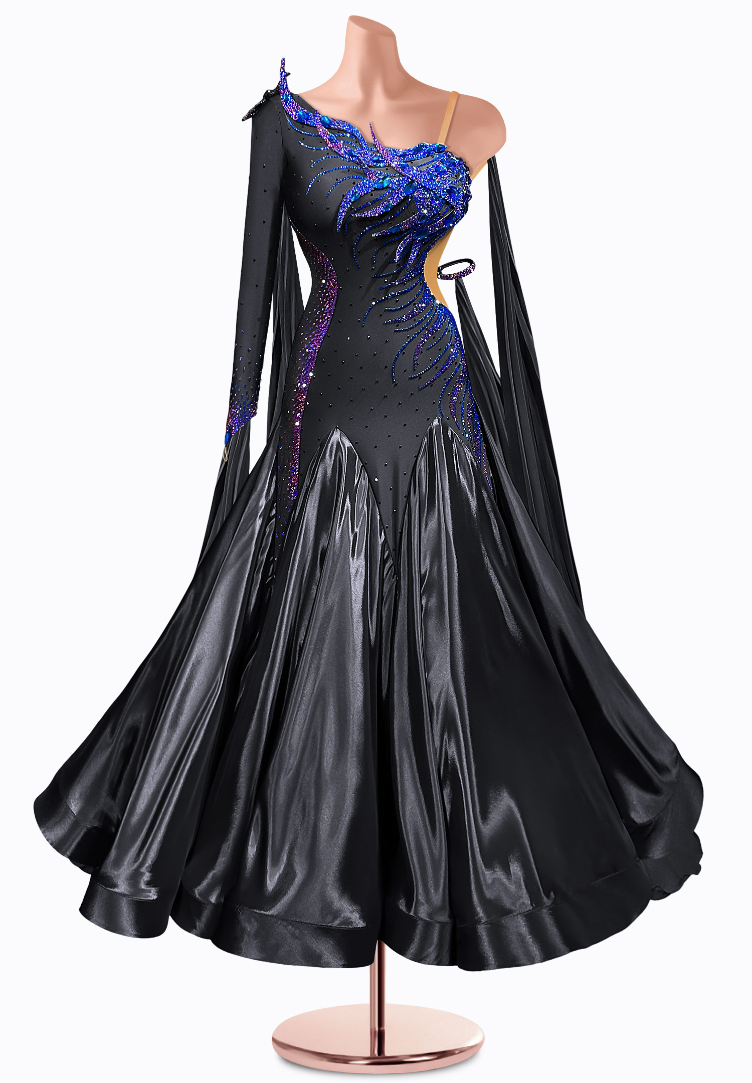 Galaxy Spiral Ballroom Gown TID-BM0833