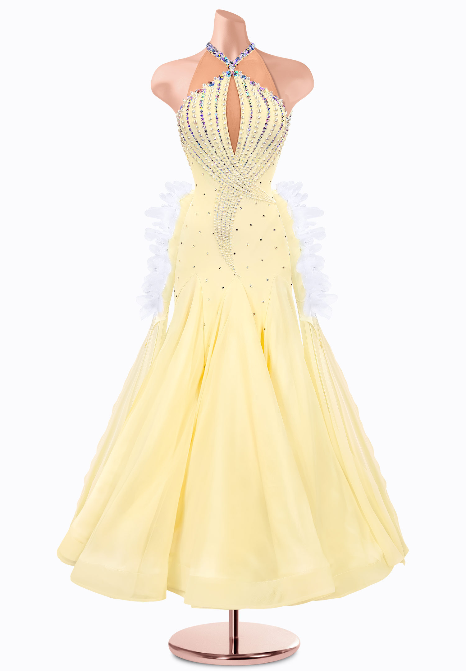 Sunny Frill Ballroom Gown TID-BM0854