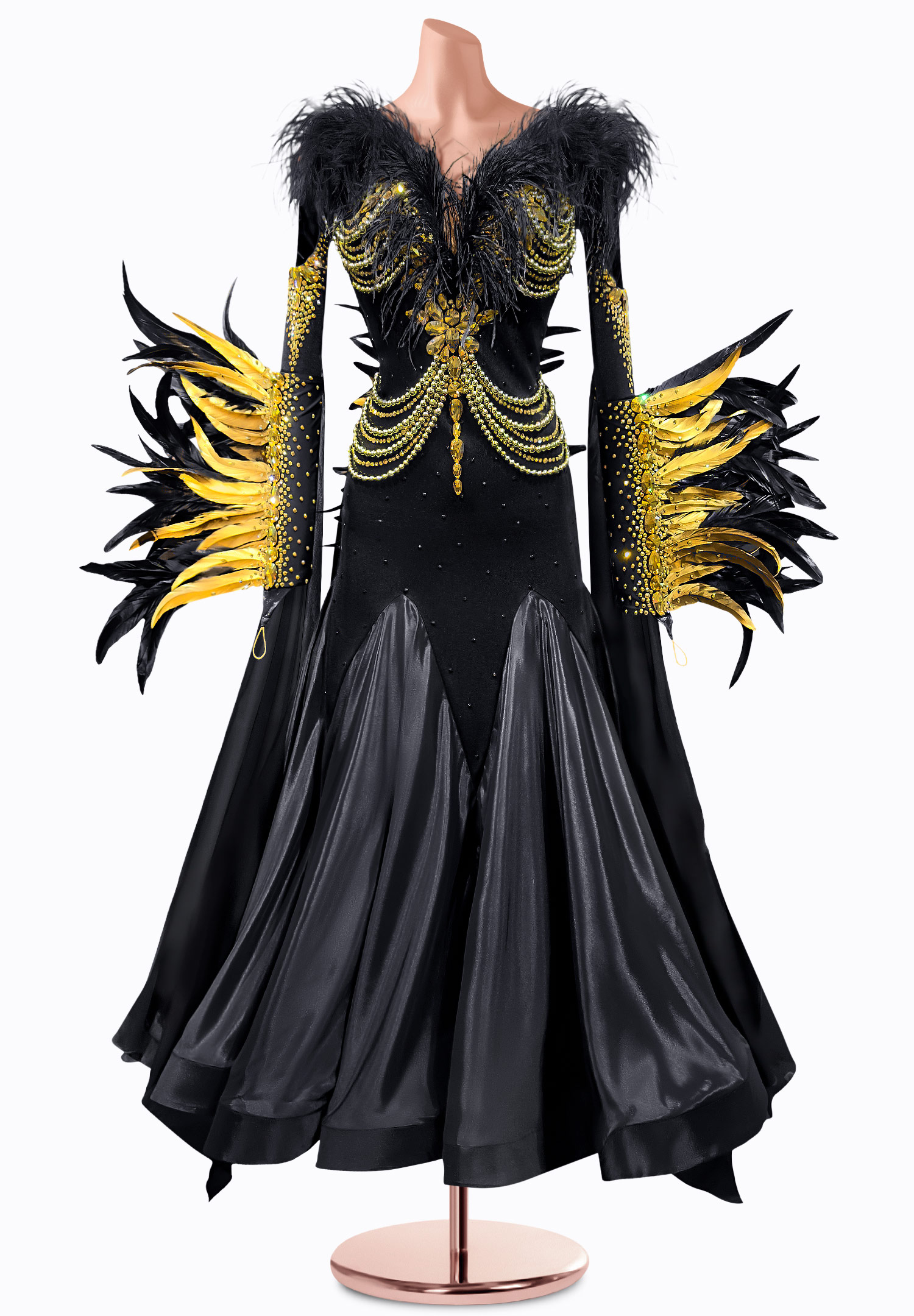 Velvet Phoenix Ballroom Gown TID-BM0875