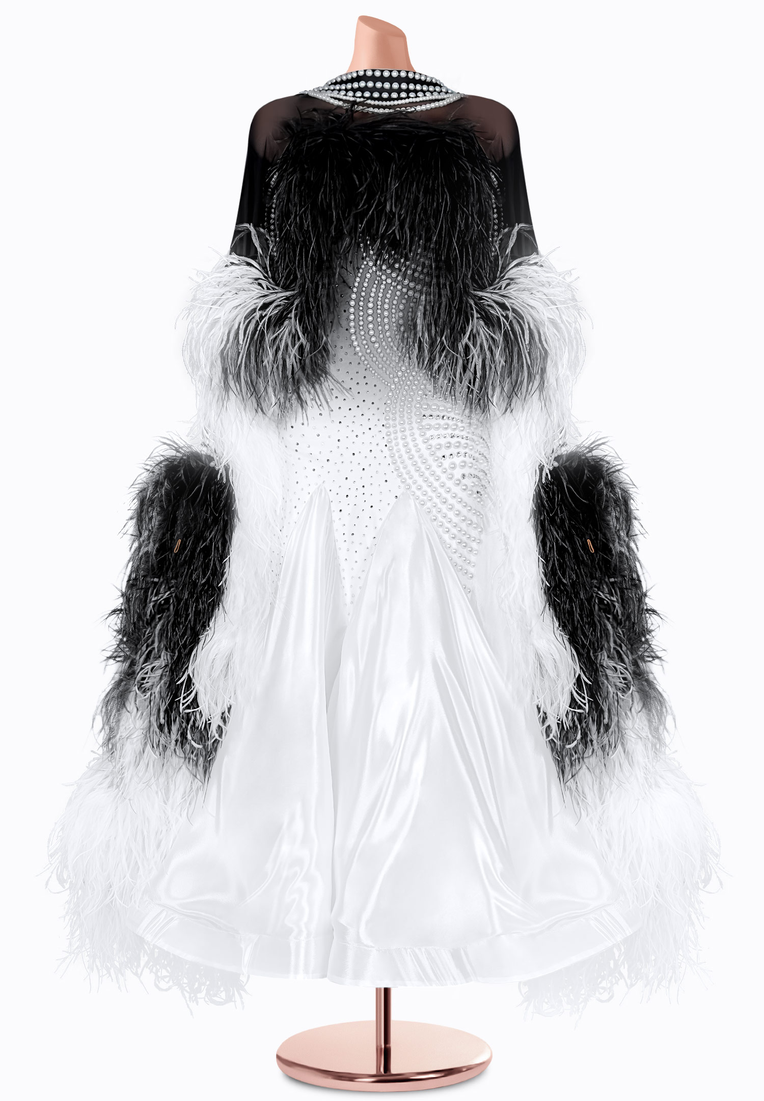 Deville Pearl Ballroom Gown TID-BM0990