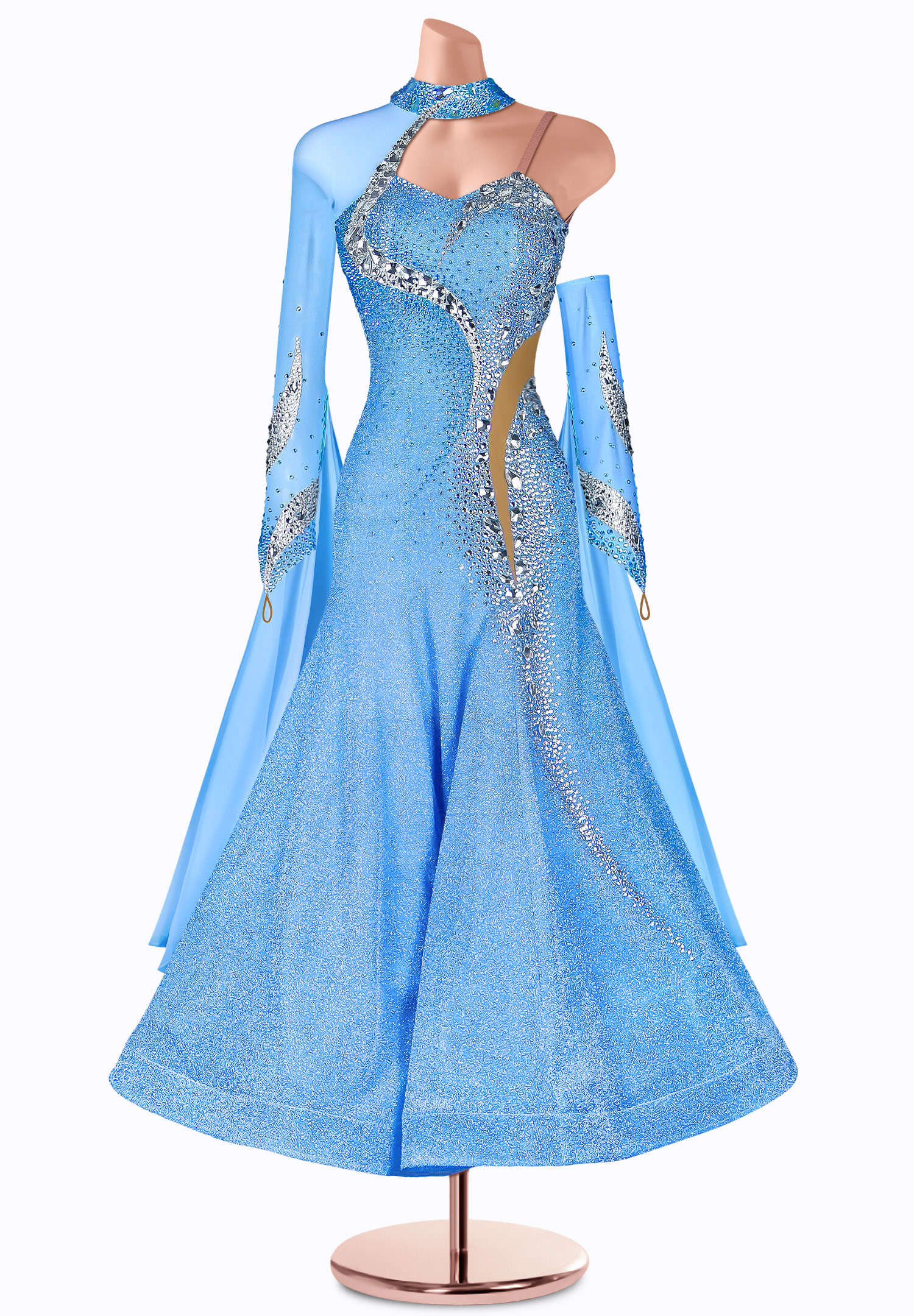 Ice Phoenix Ballroom Gown TID-BM0999