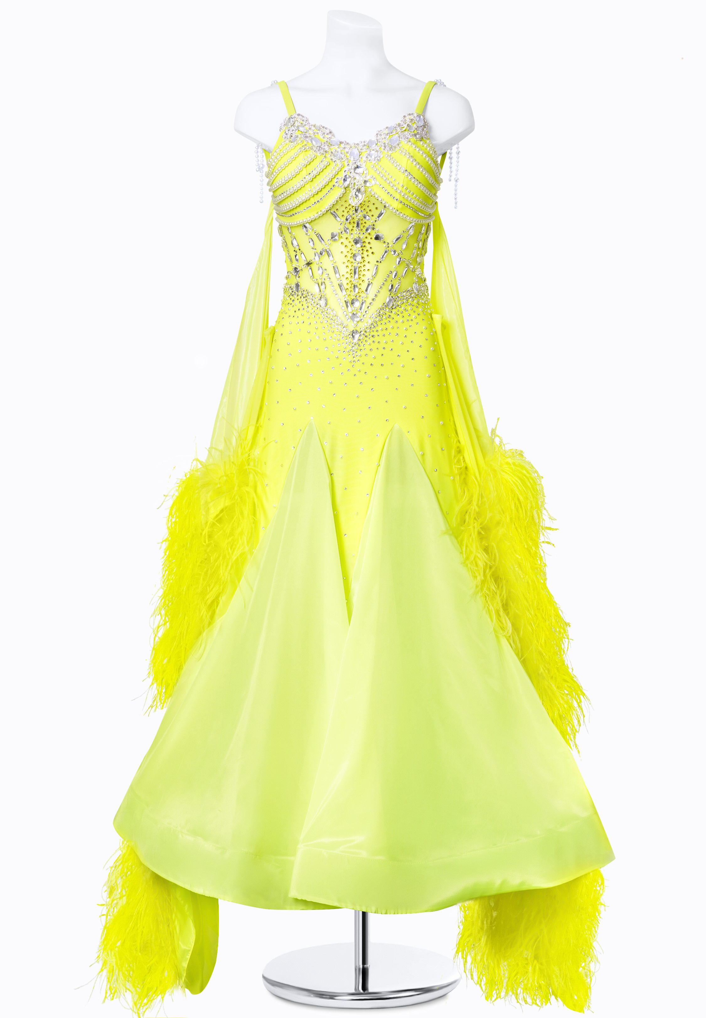 Vibrant Pearl Ballroom Gown MF-B0374