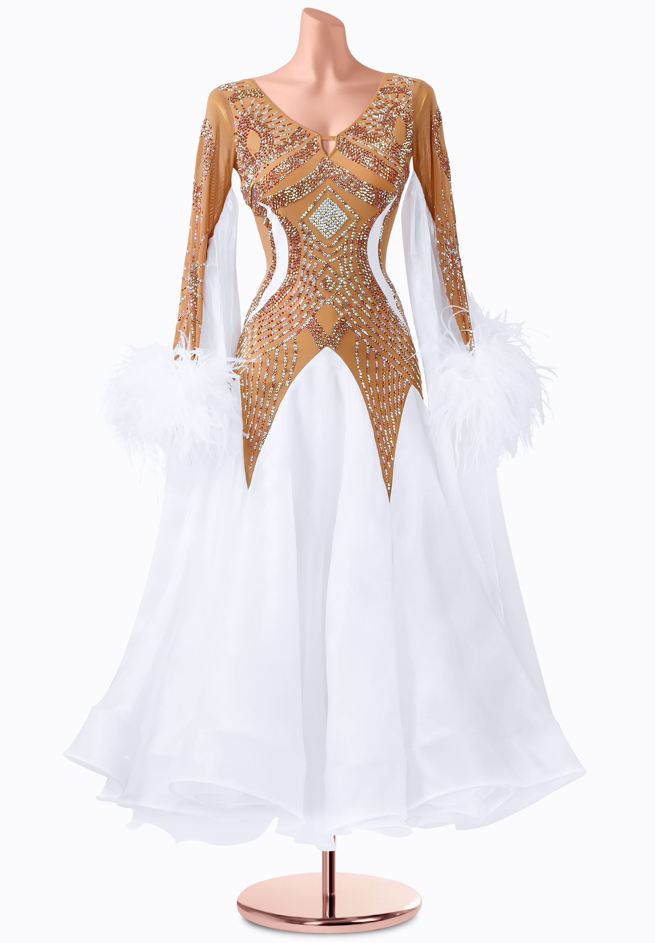 Sandstone Serenade Ballroom Gown MQ-B303