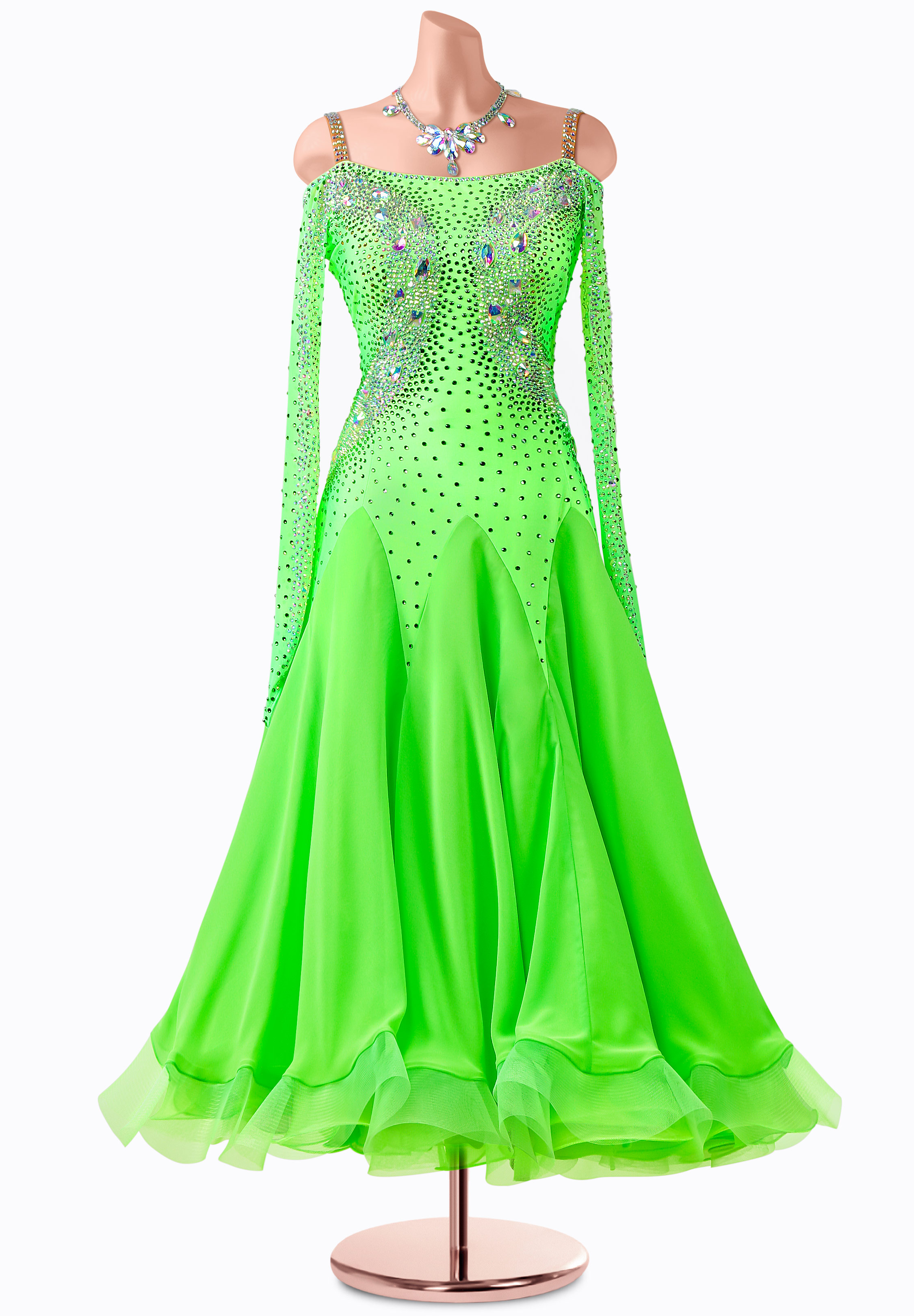 Lush Radiance Ballroom Gown MQ-B323