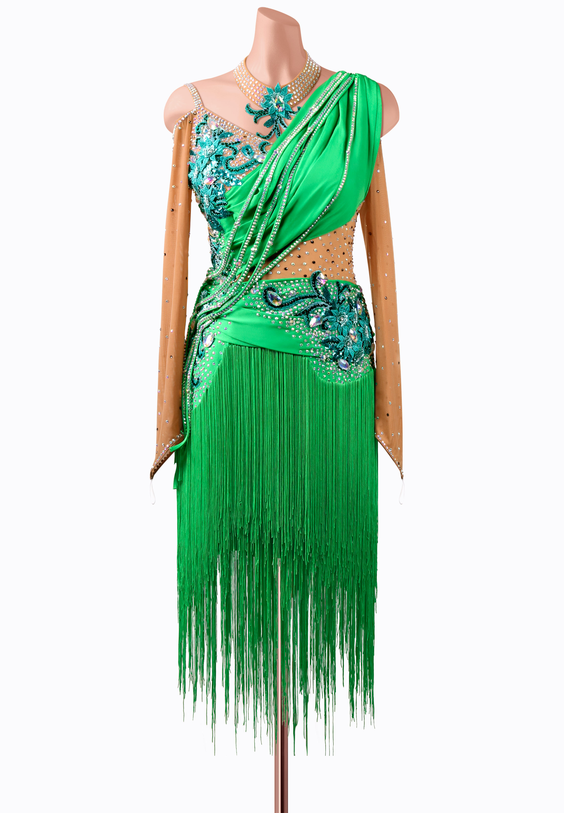 Sparkling Oasis Latin Dress MQ-L328