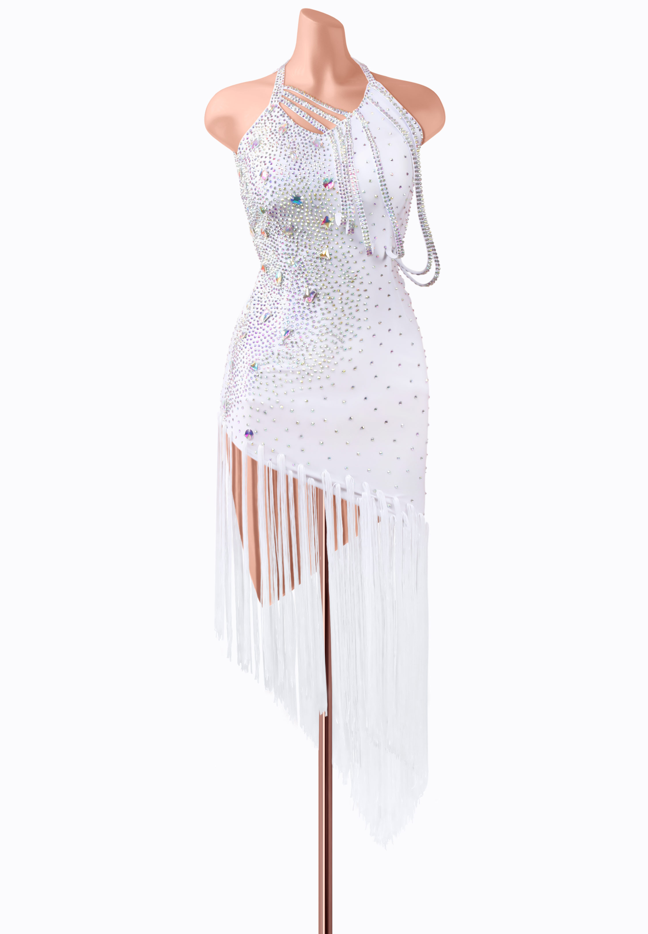 Luminous Ice Latin Dress MQ-L331