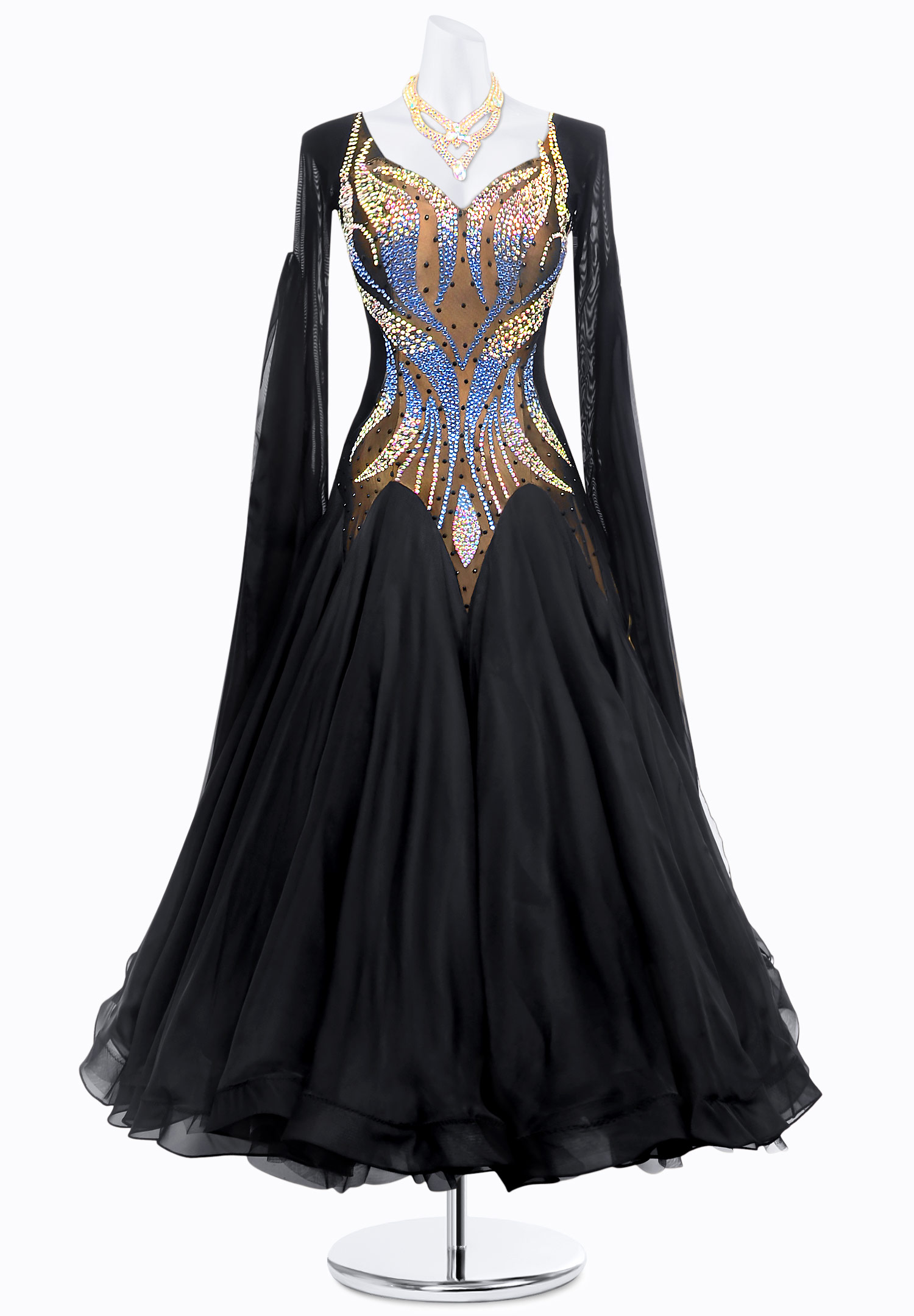 Midnight Crystal Ballroom Gown JT-B3567