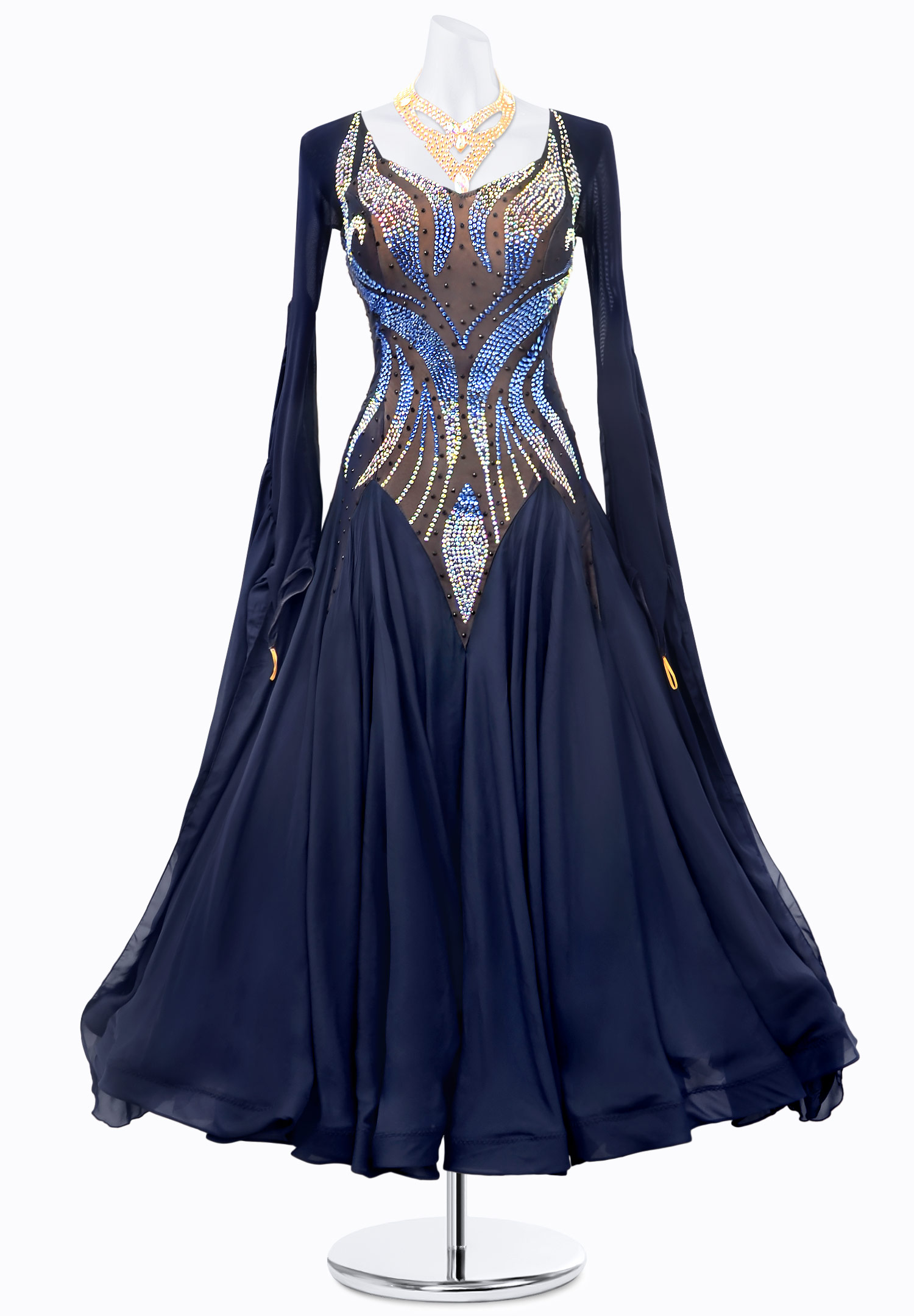 Midnight Crystal Ballroom Gown JT-B3567