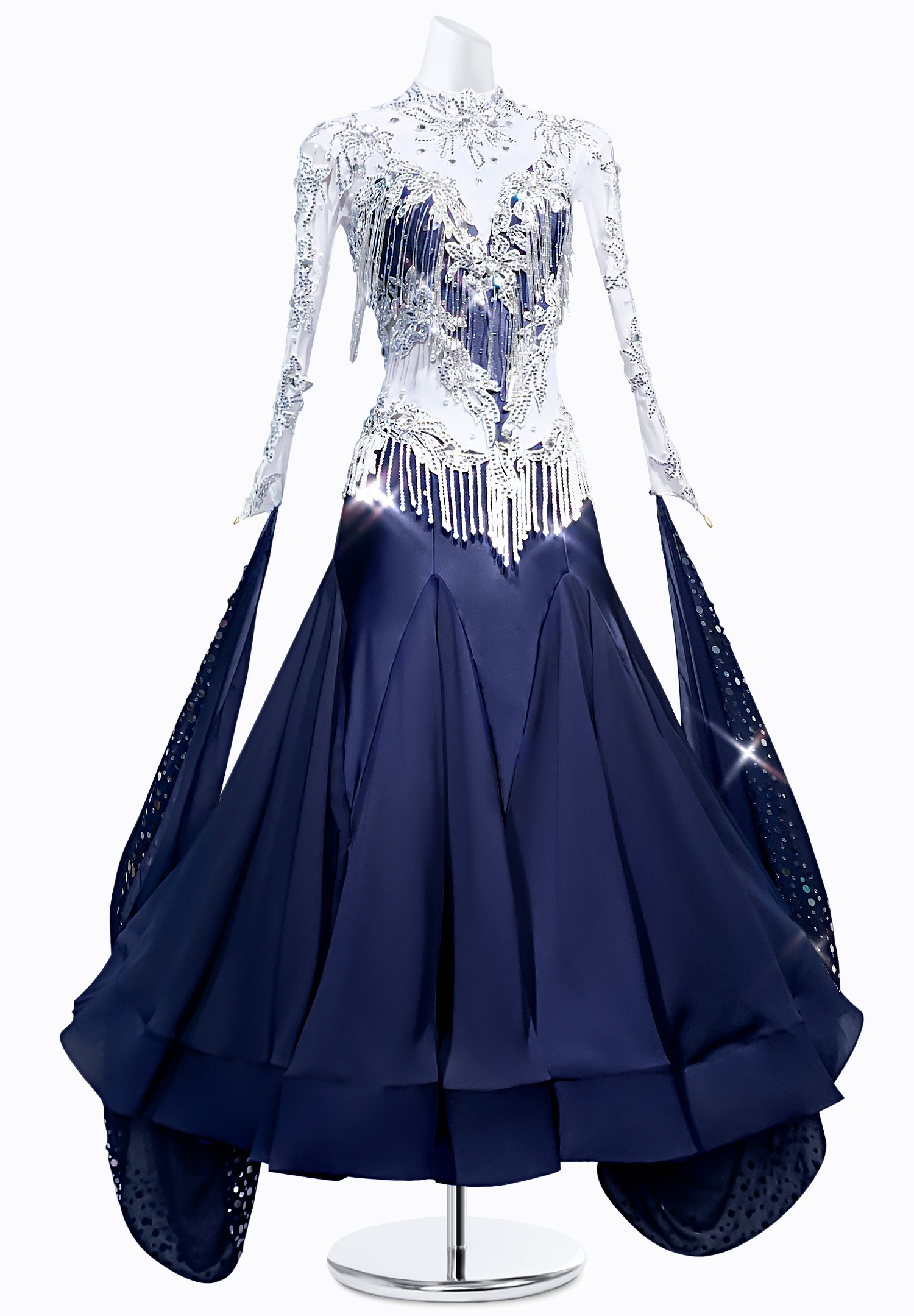 Midnight Flower Ballroom Gown PR-B200011
