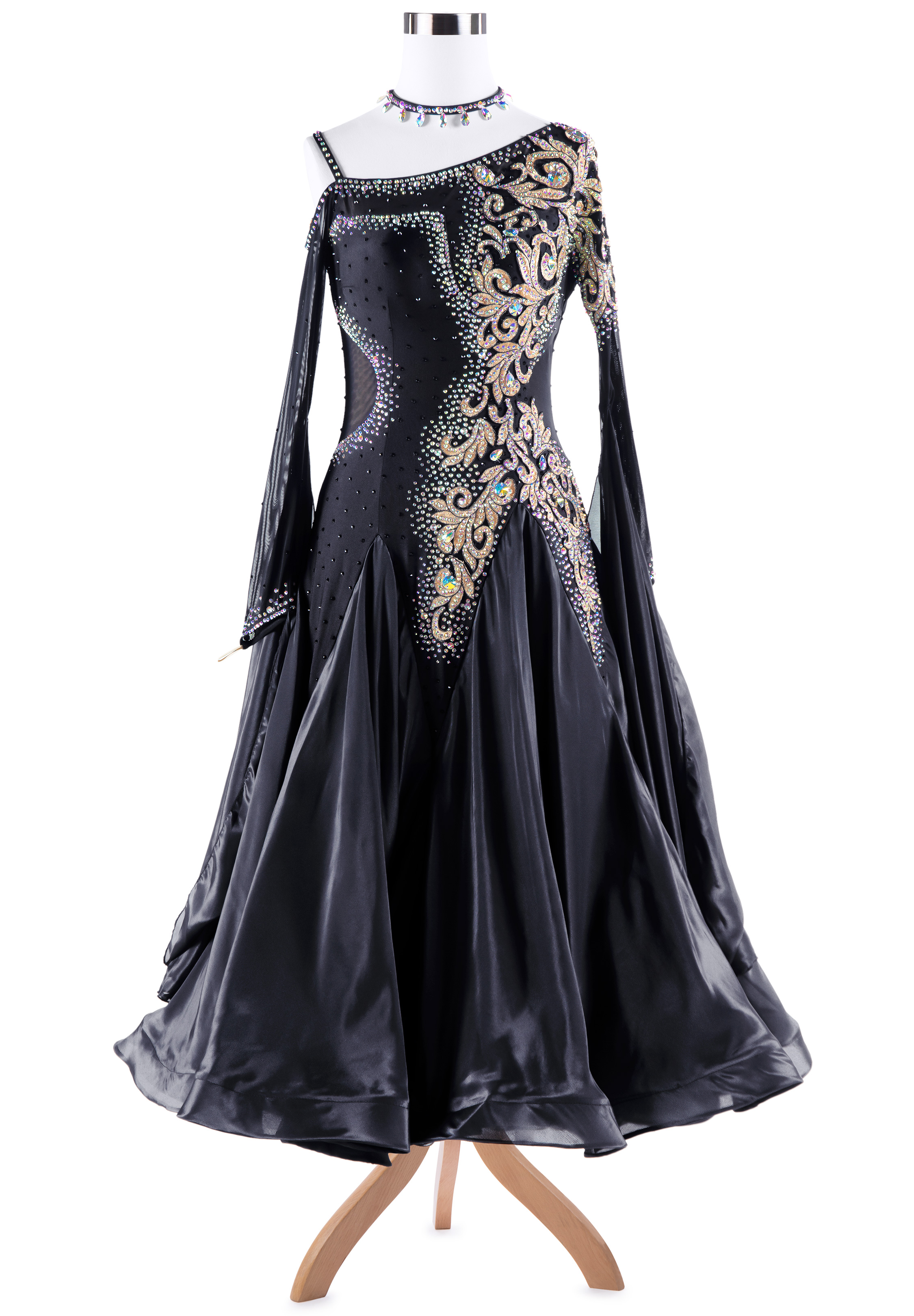 Midnight Star Ballroom Dance Gown VN-A5373