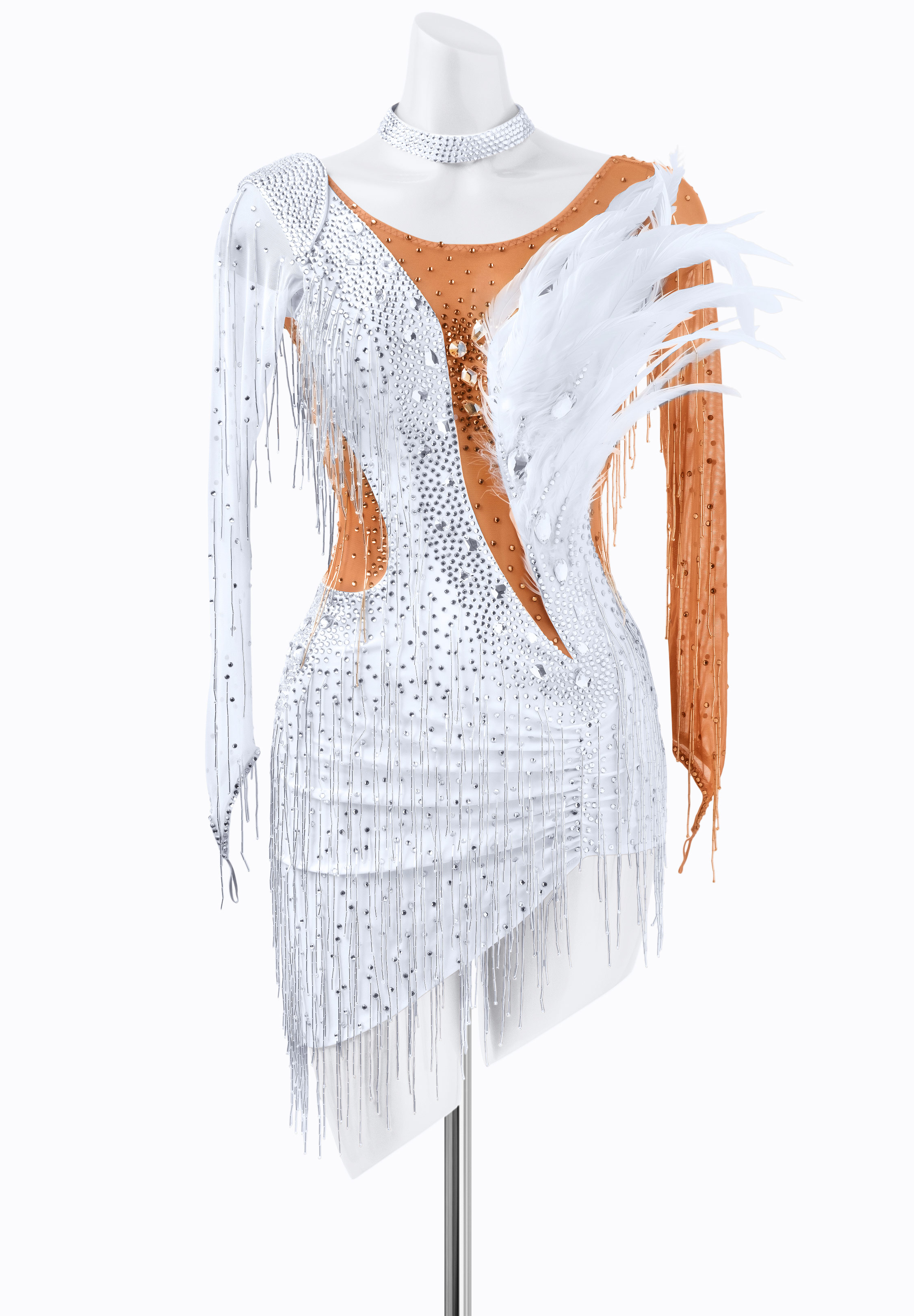 Miracle Fringe Latin Dress PR-L235015