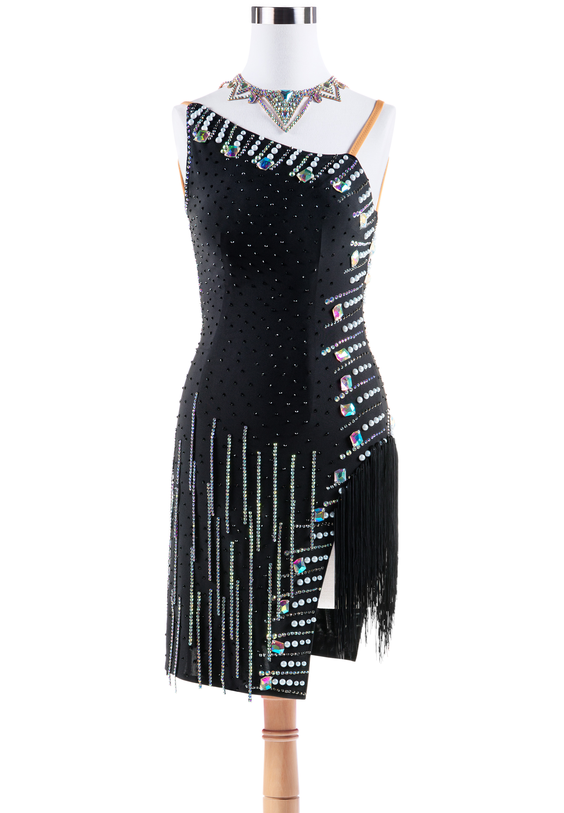 Miss Metropolitan Crystallized Latin Dress VN-L5328