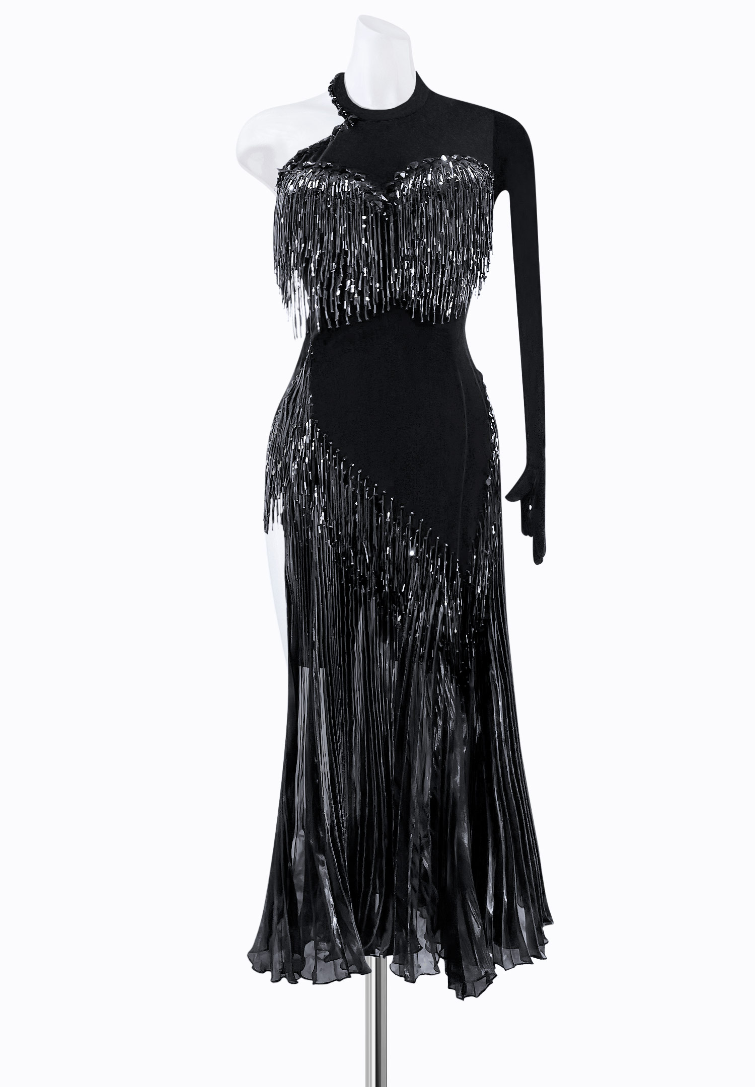 Mysterious Night Latin Dress PR-L225180