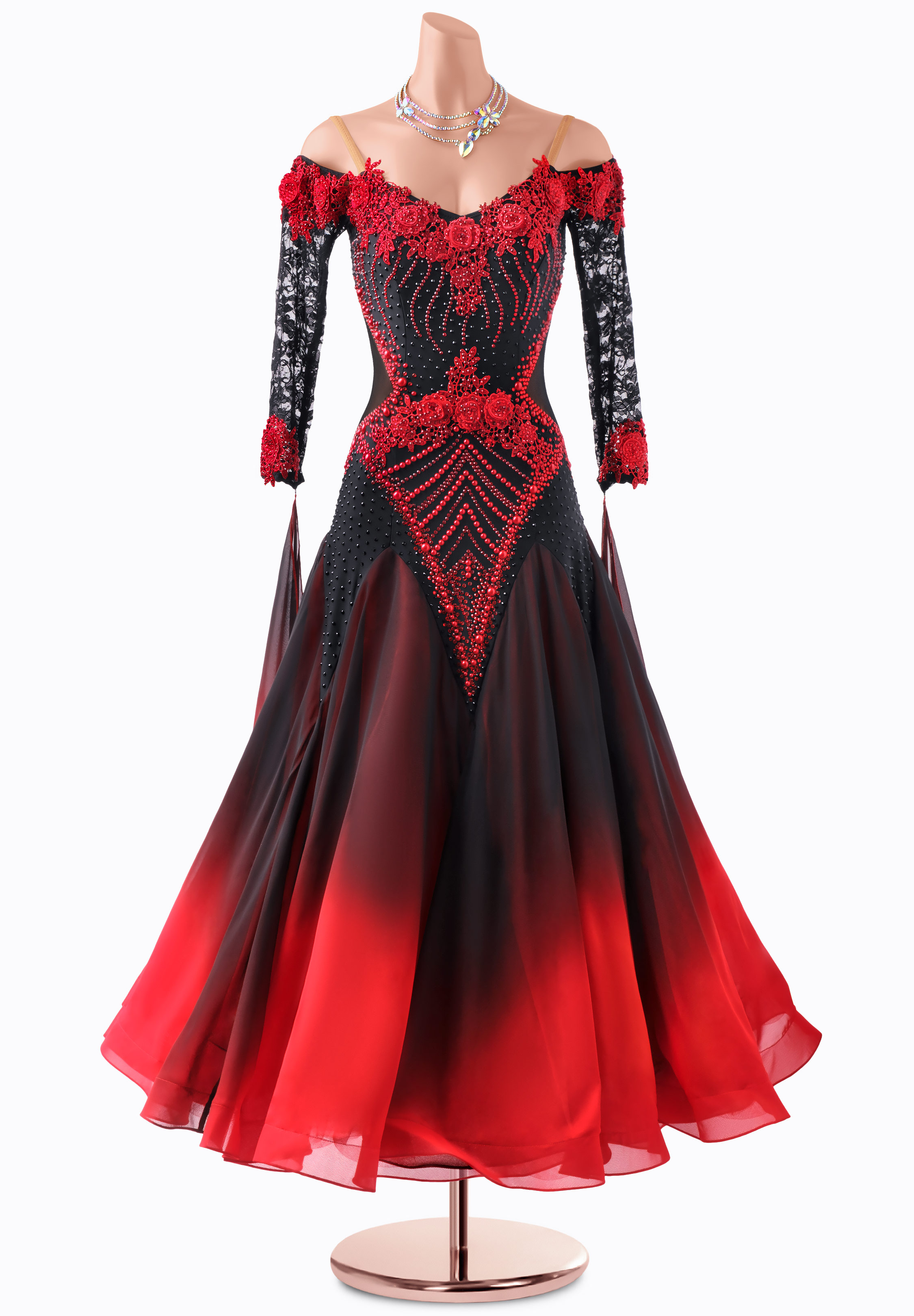 Mystic Flower Ballroom Gown JT-B4860A