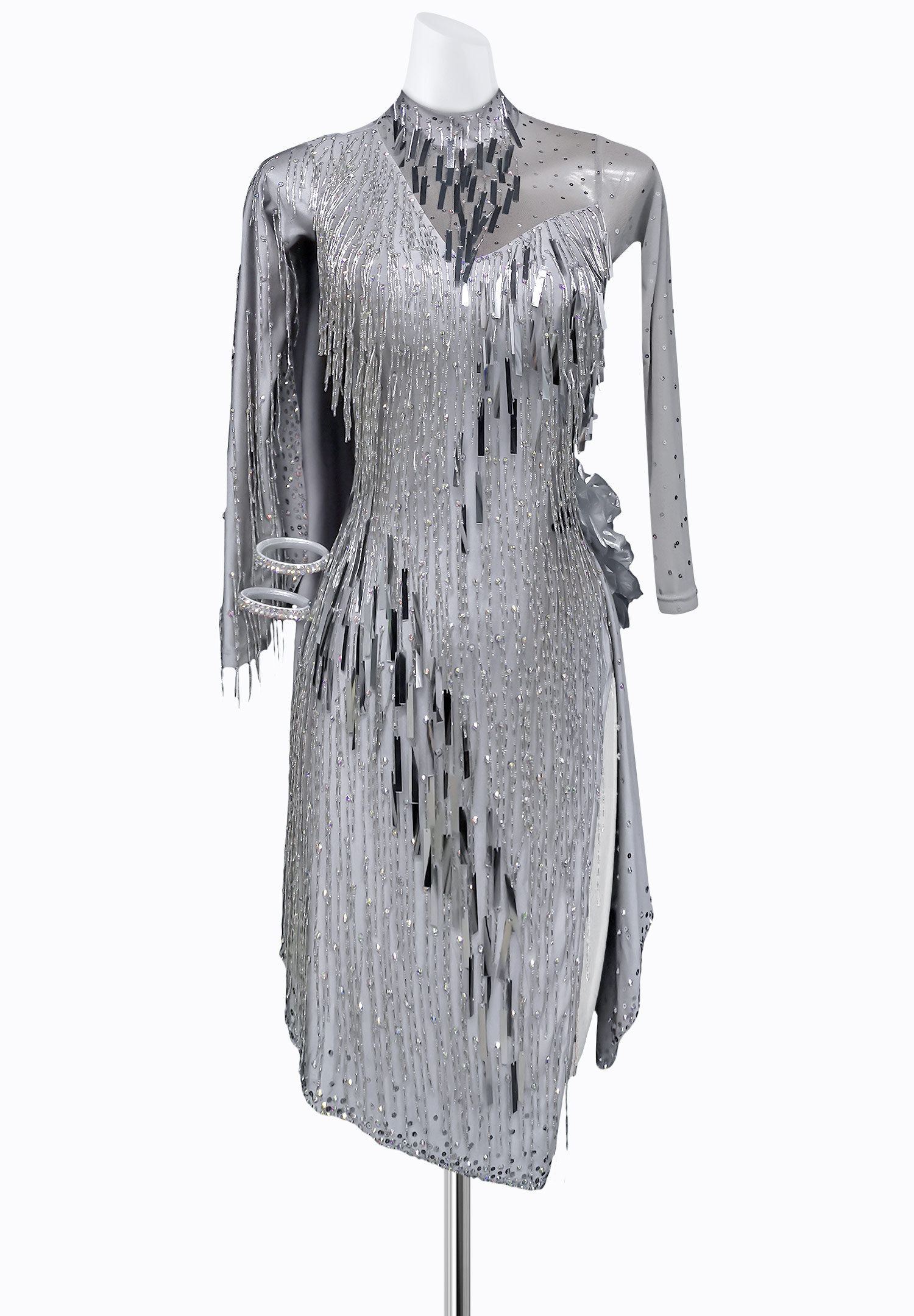Mystic Fringe Latin Dress AM-L3014
