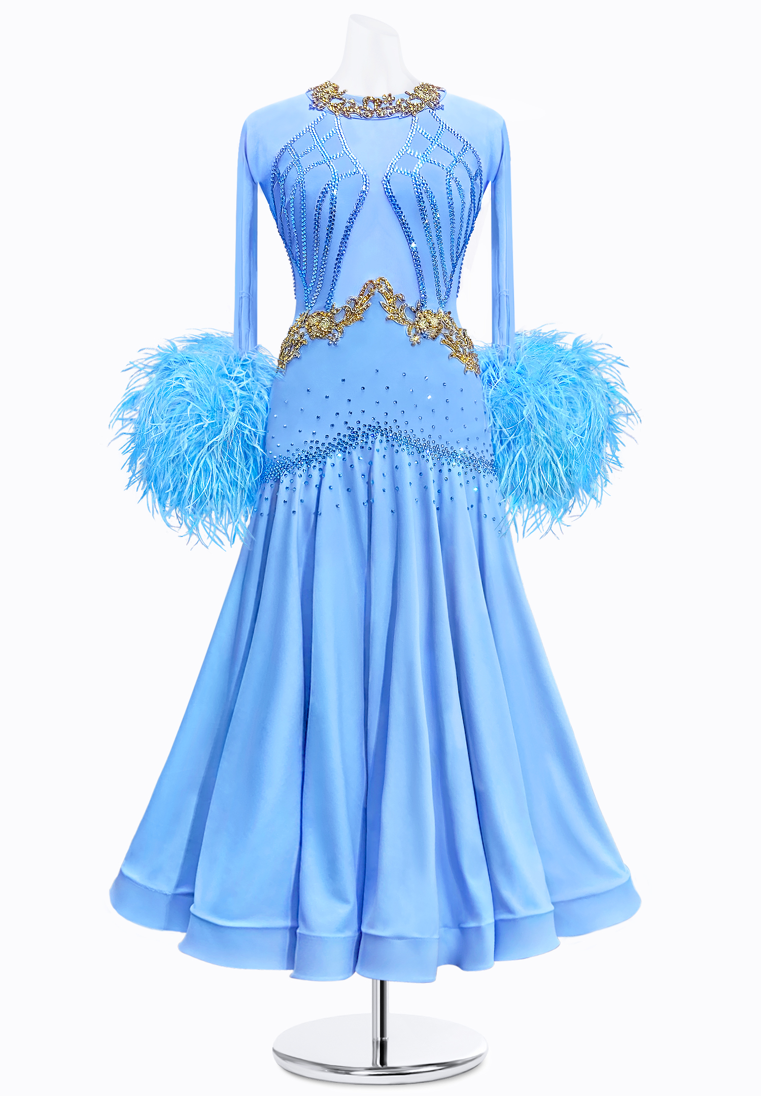 Mystic Ice Ballroom Gown JT-B4574