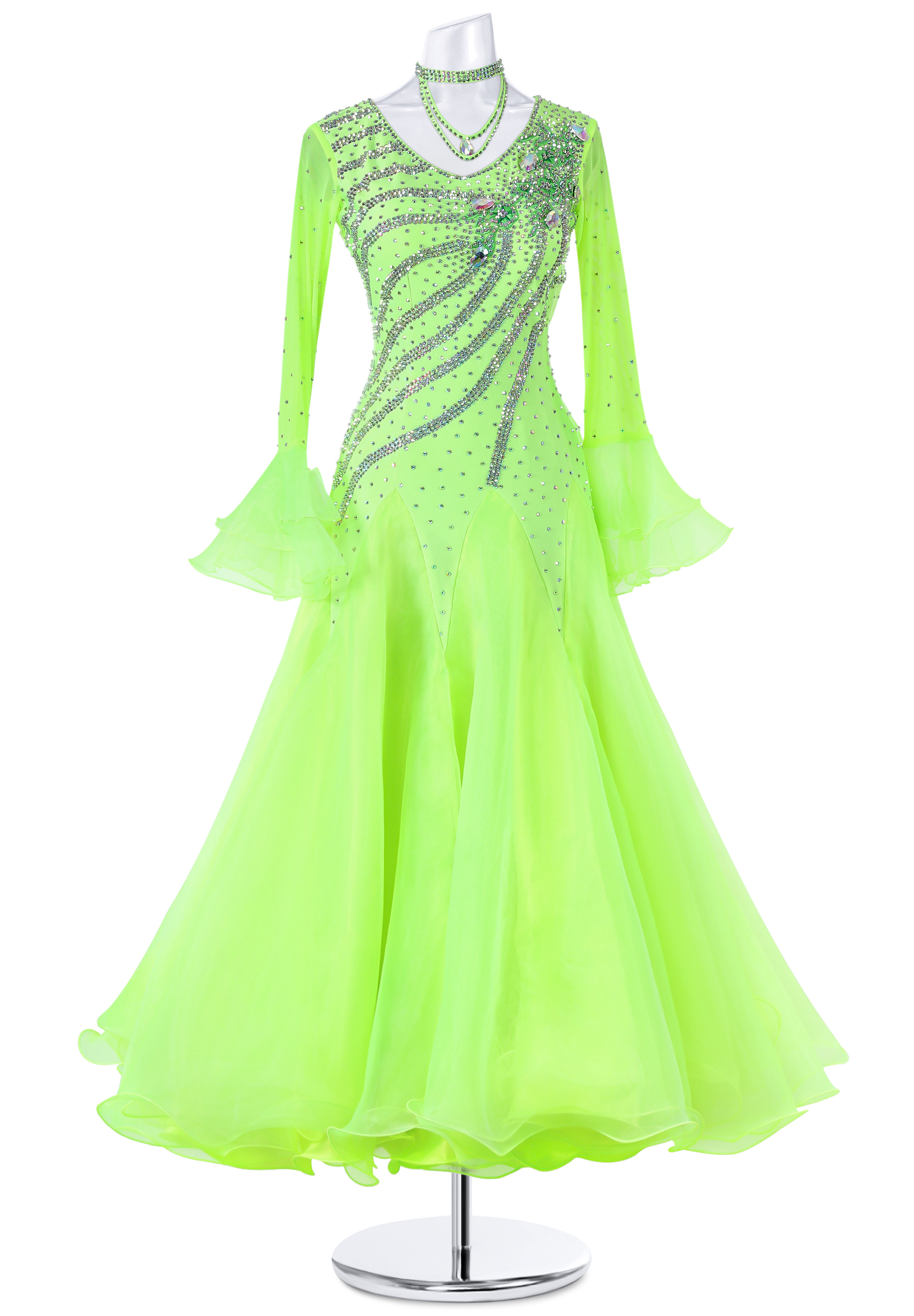 Neon Dream Ballroom Gown MQ-B290