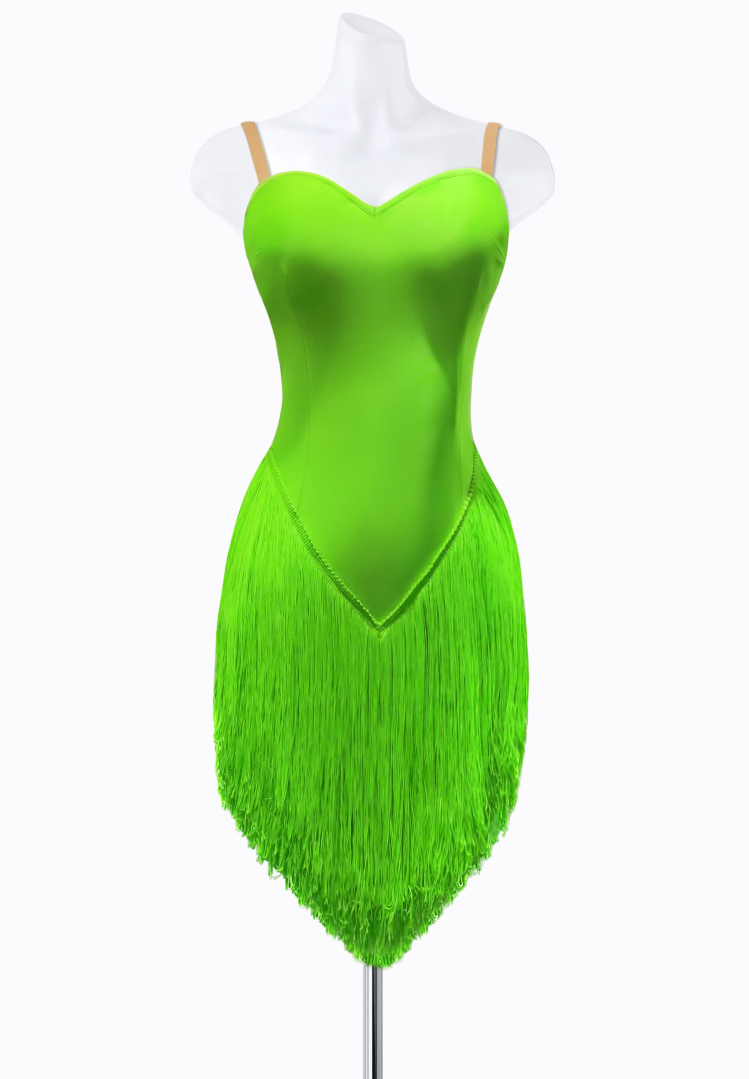 Neon Lightning Latin Dress AM-L3649