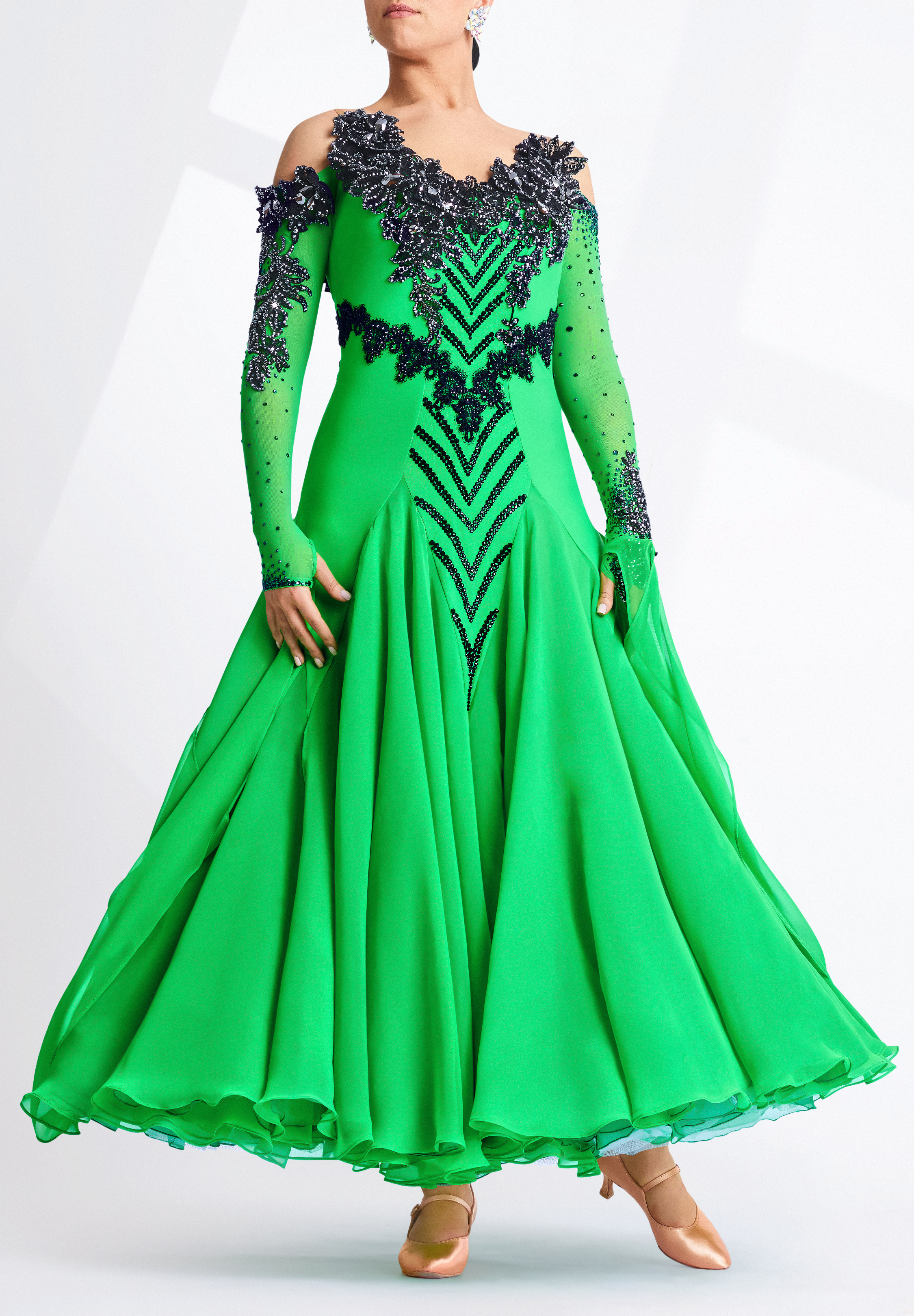 Oasis Melody Crystallized Ballroom Dress PC-WB21183