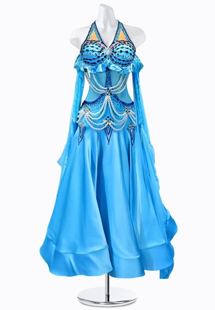 Pearly Ice Ballroom Gown PR-B250015