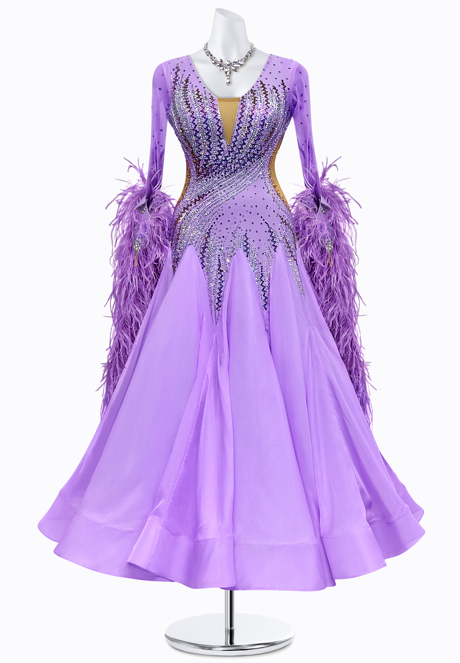 Astral Lilac Ballroom Gown PR-B250022