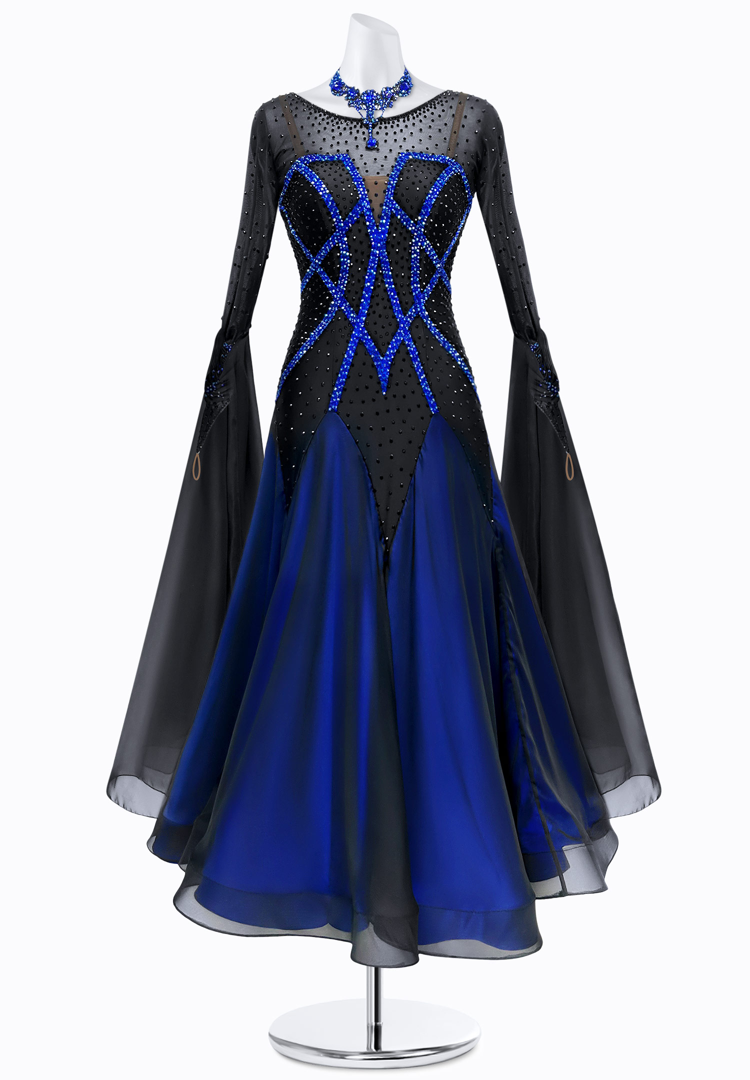 Midnight Ink Ballroom Gown PR-B250023